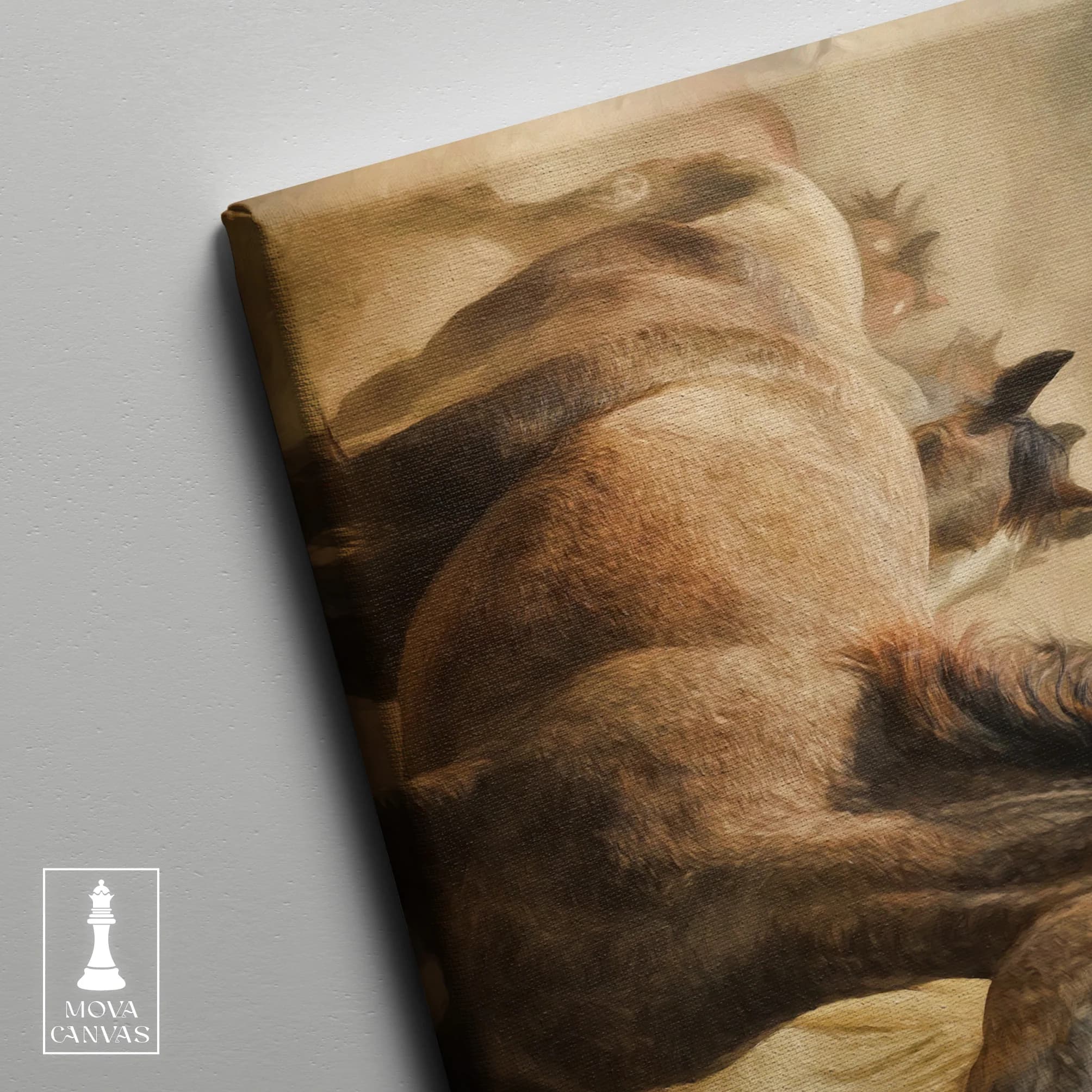 Group Horses Running artwork preview 4