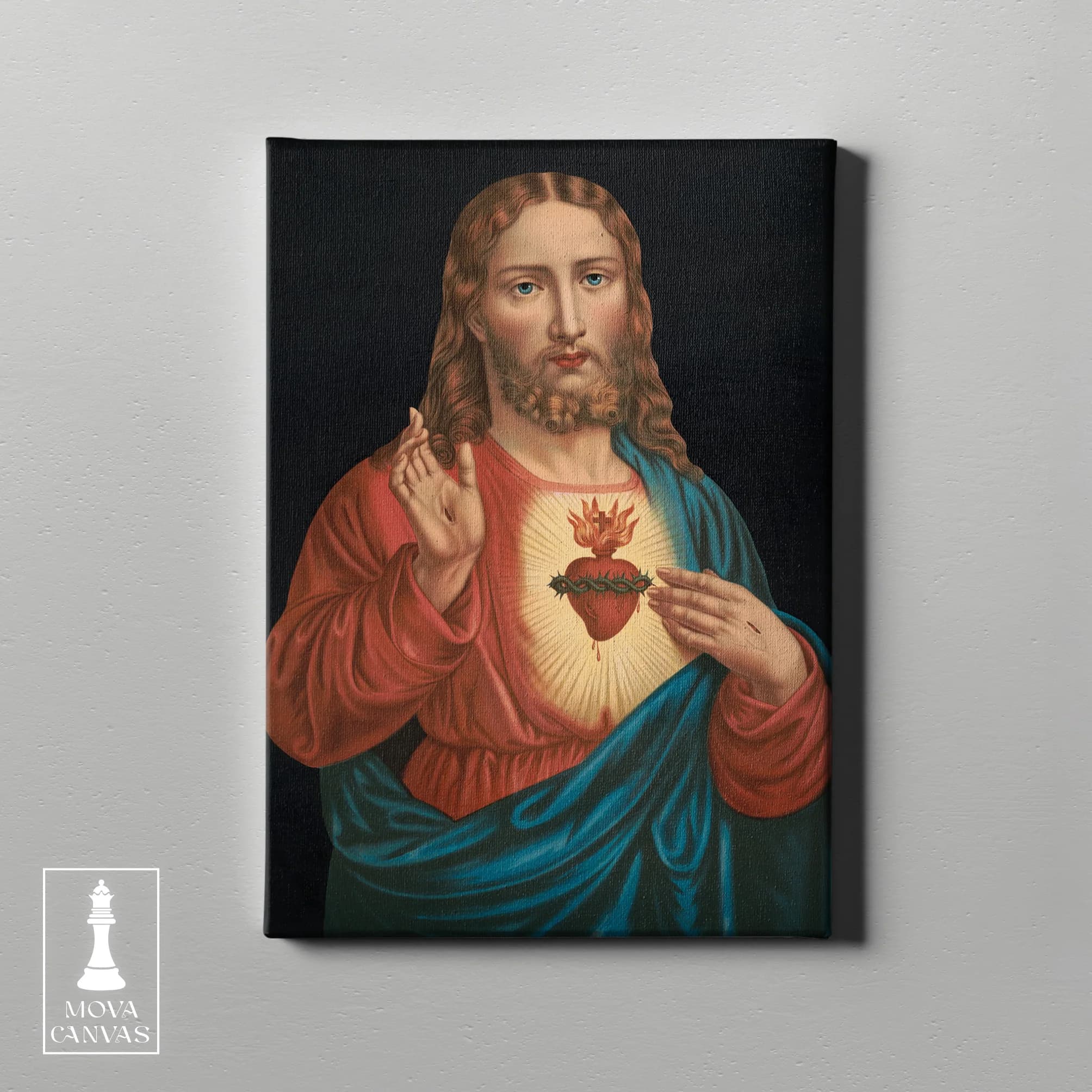 Jesus Holding Heart artwork preview 4