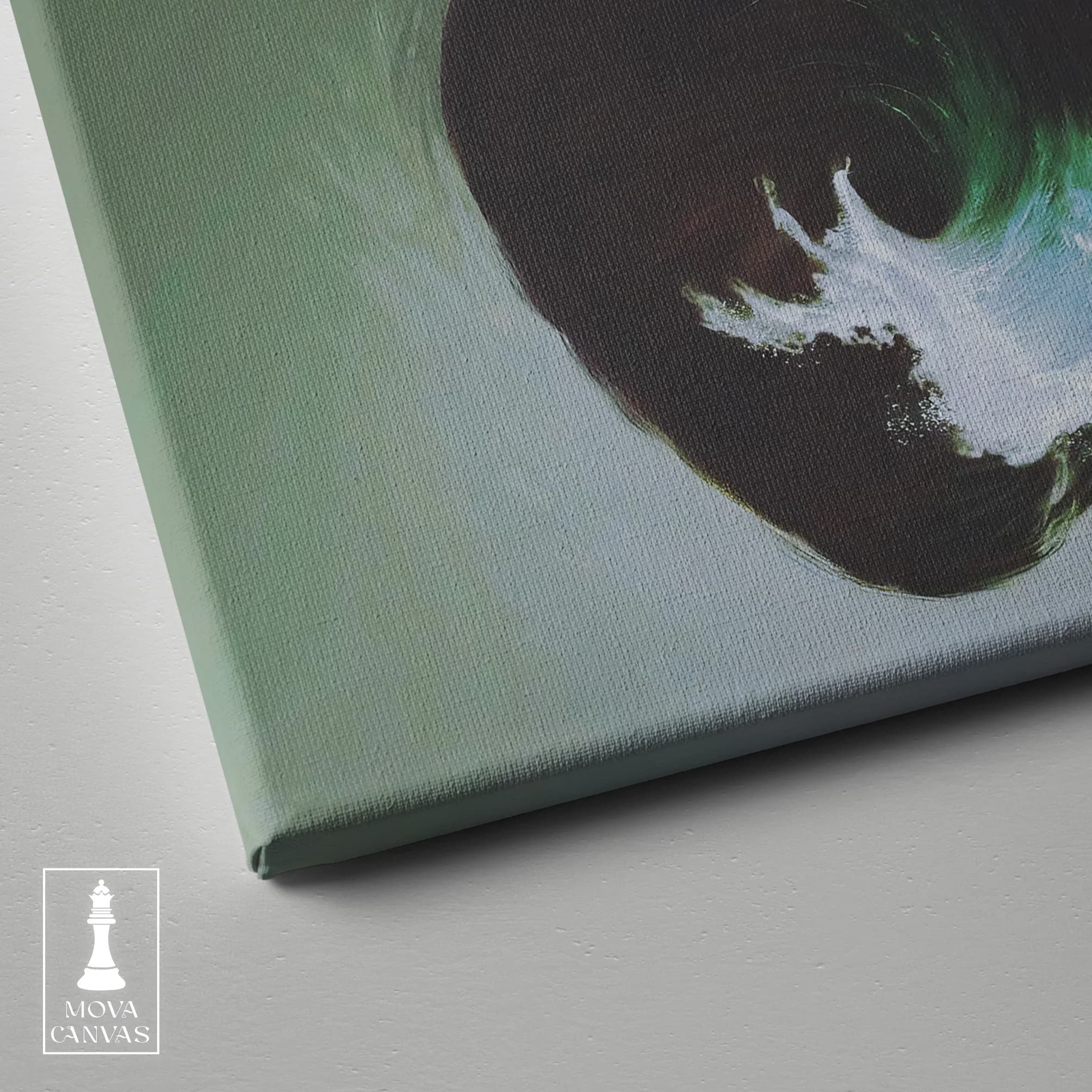 Woman Green Hair artwork preview 3