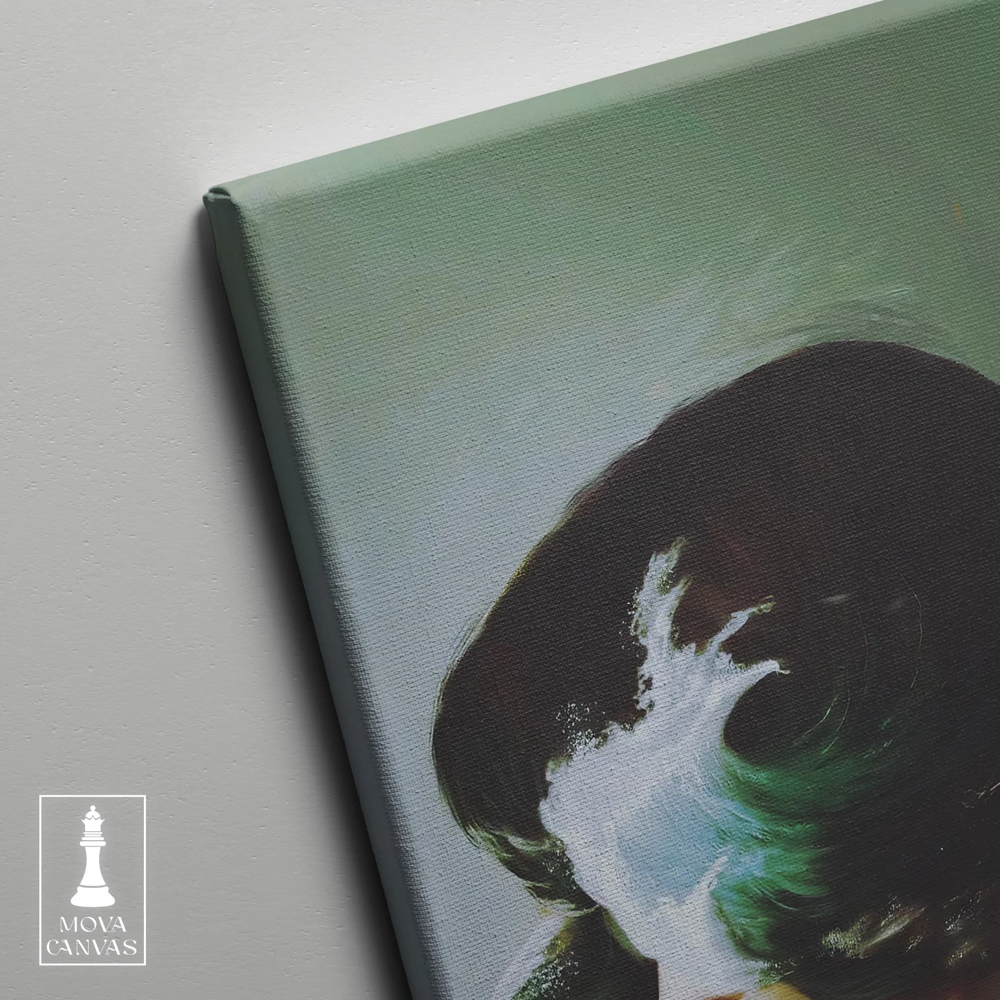 Woman Green Hair artwork preview 4