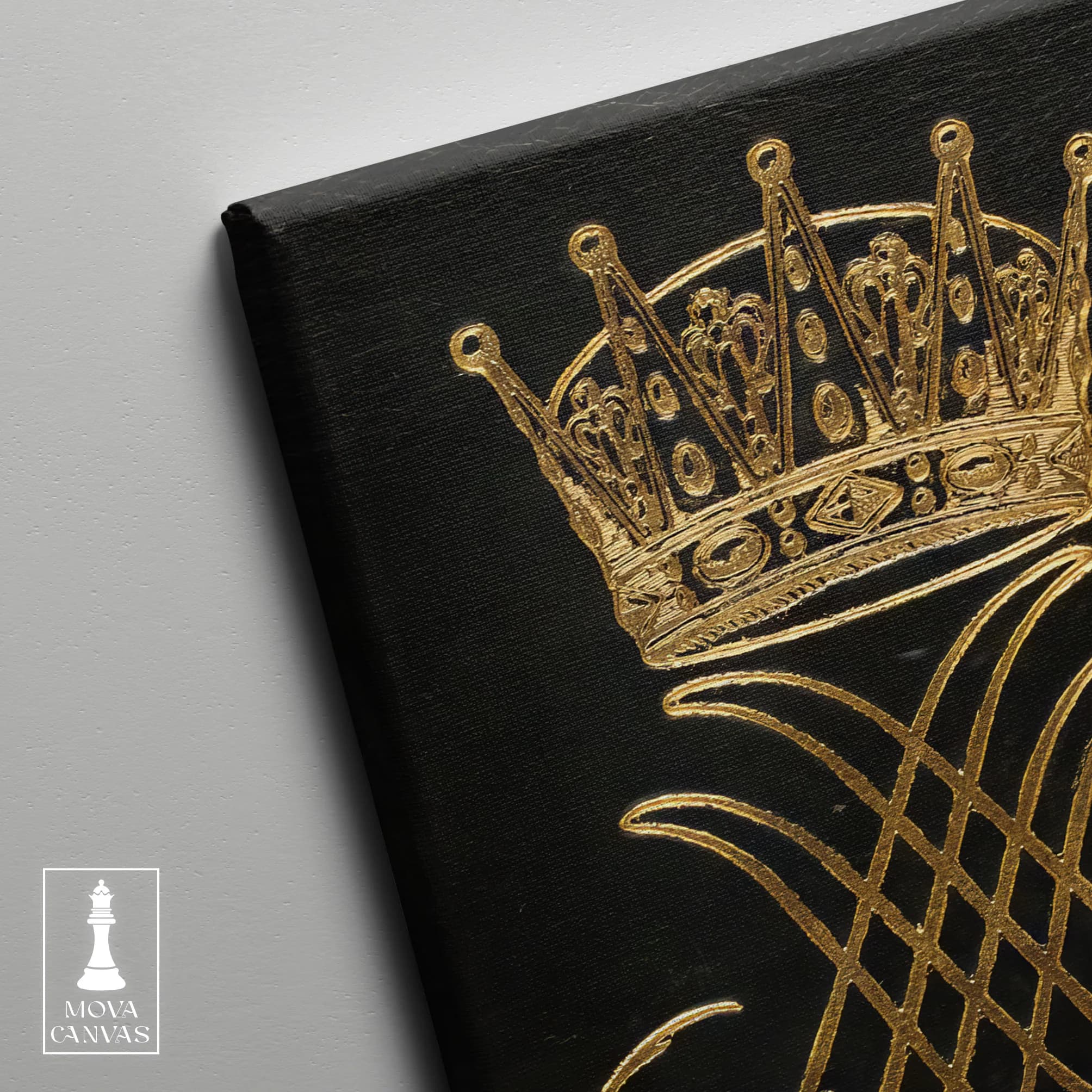 Black Gold Crown artwork preview 4