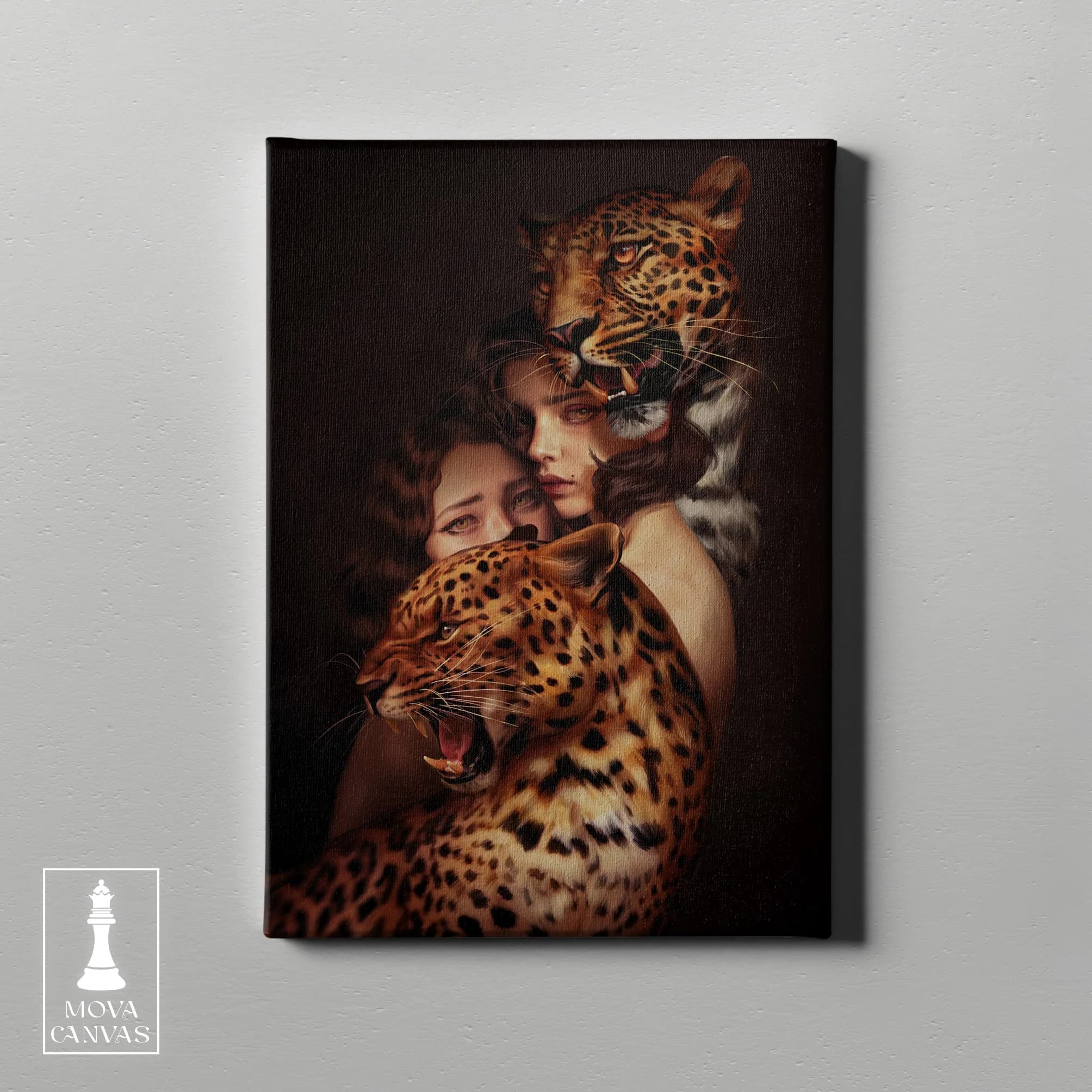Woman Leopard Her 359 artwork preview 4