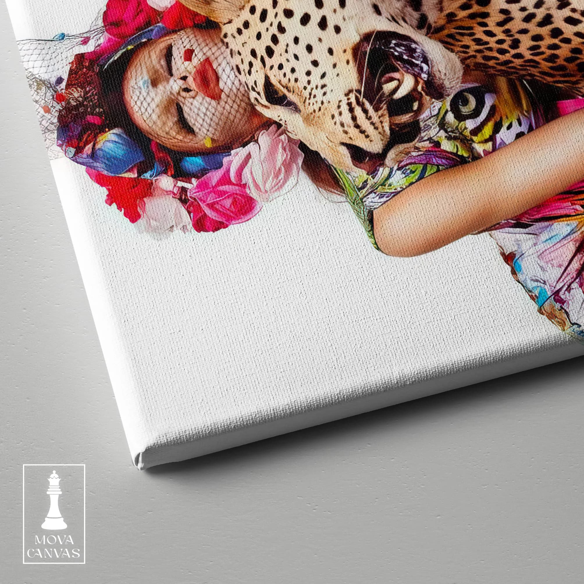 Woman Leopard Her 380 artwork preview 3