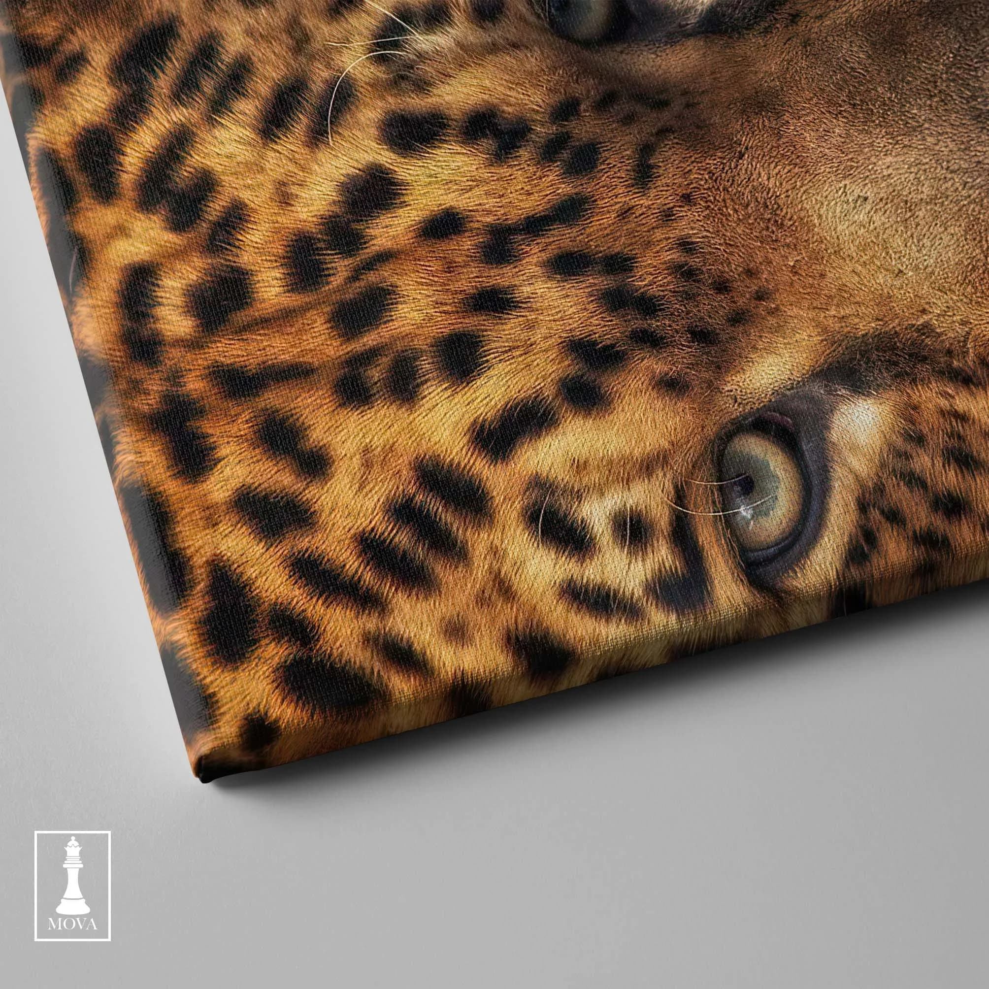Leopard Face Black artwork preview 3