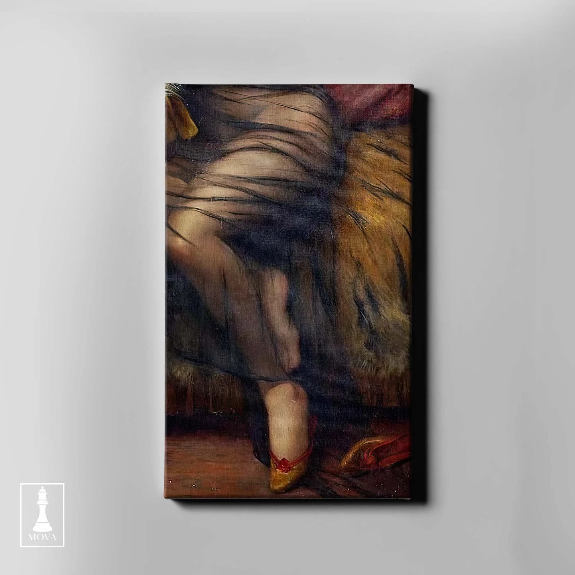 Woman Black Dress artwork preview 2