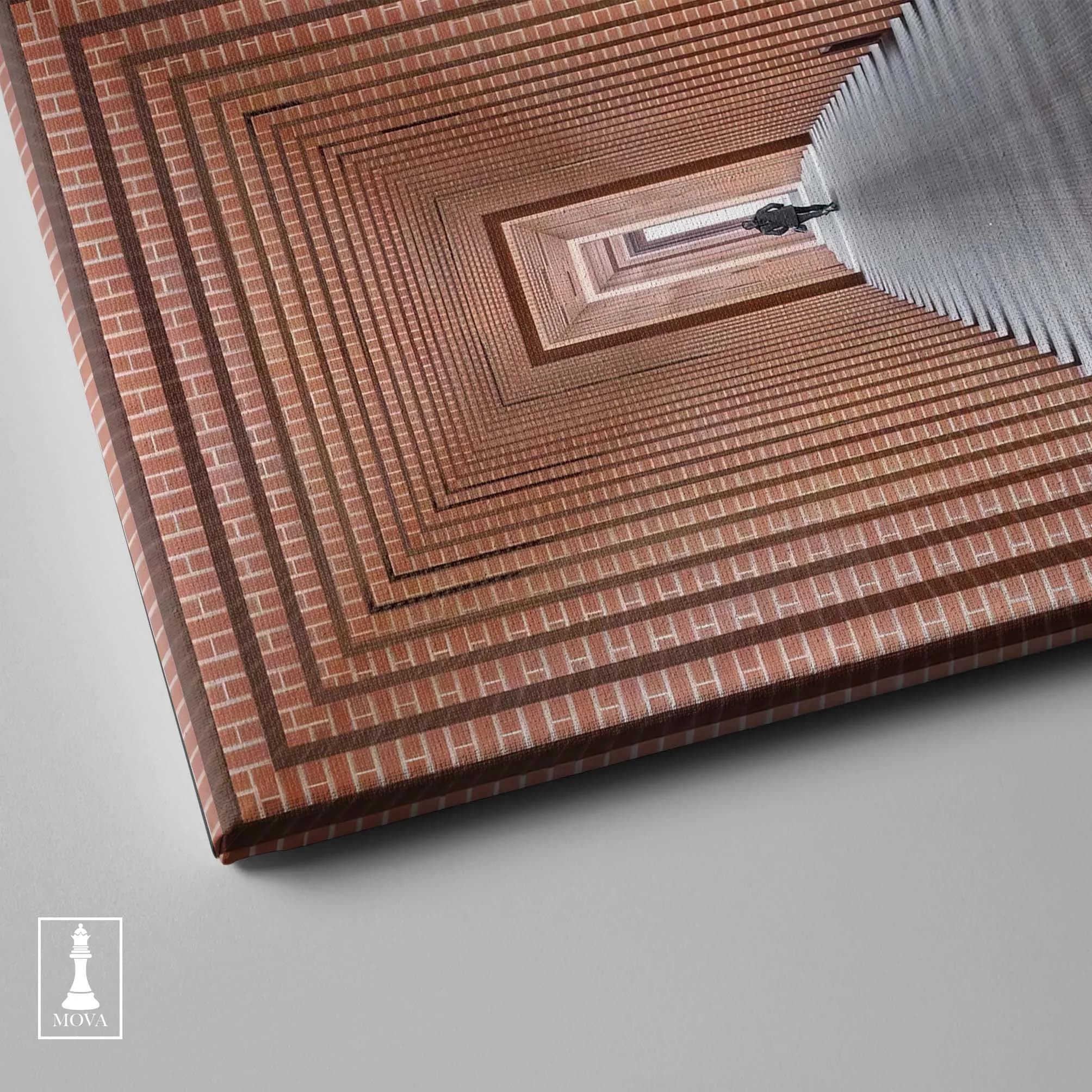 Wooden Long Corridor artwork preview 3