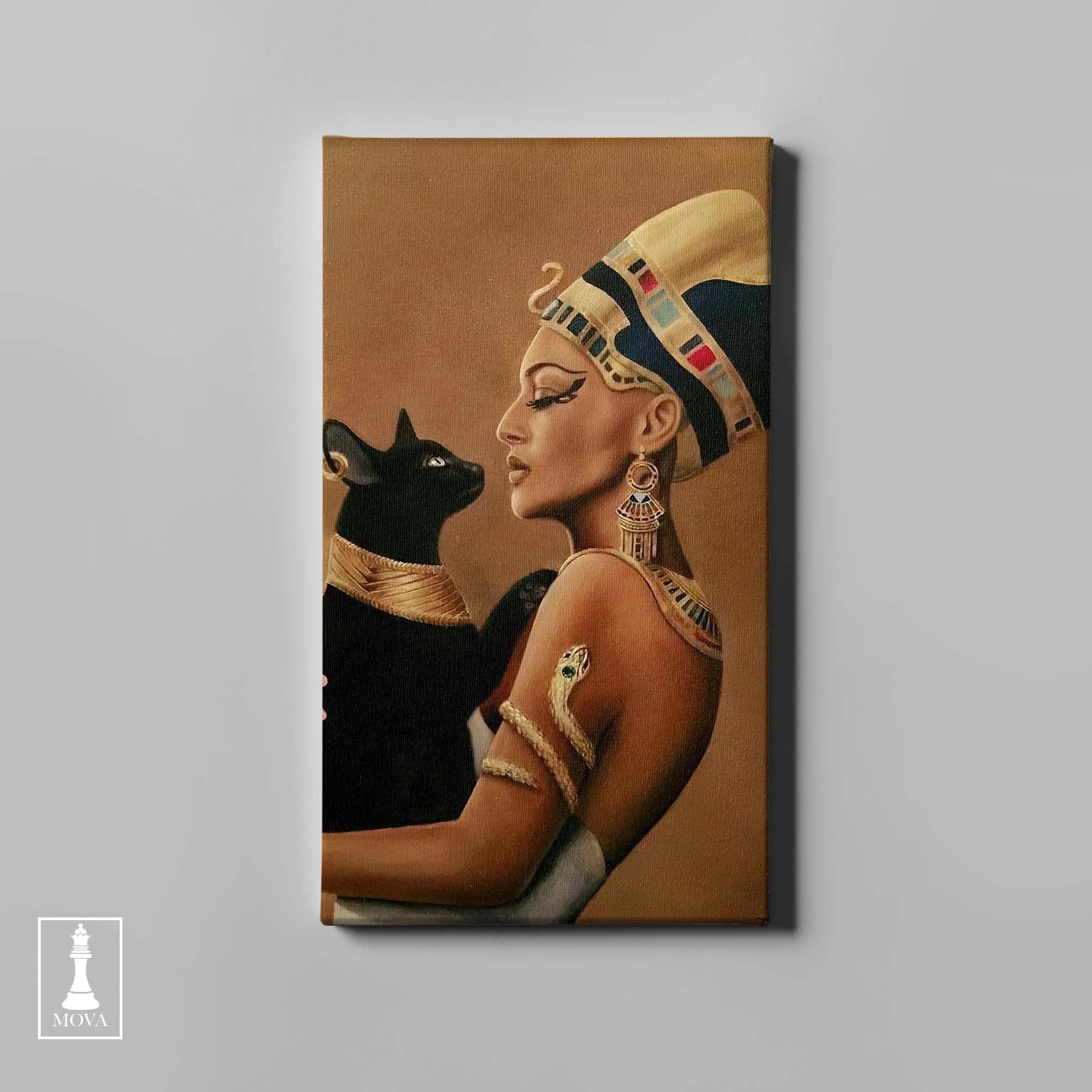 Woman Turbal Cat artwork preview 2