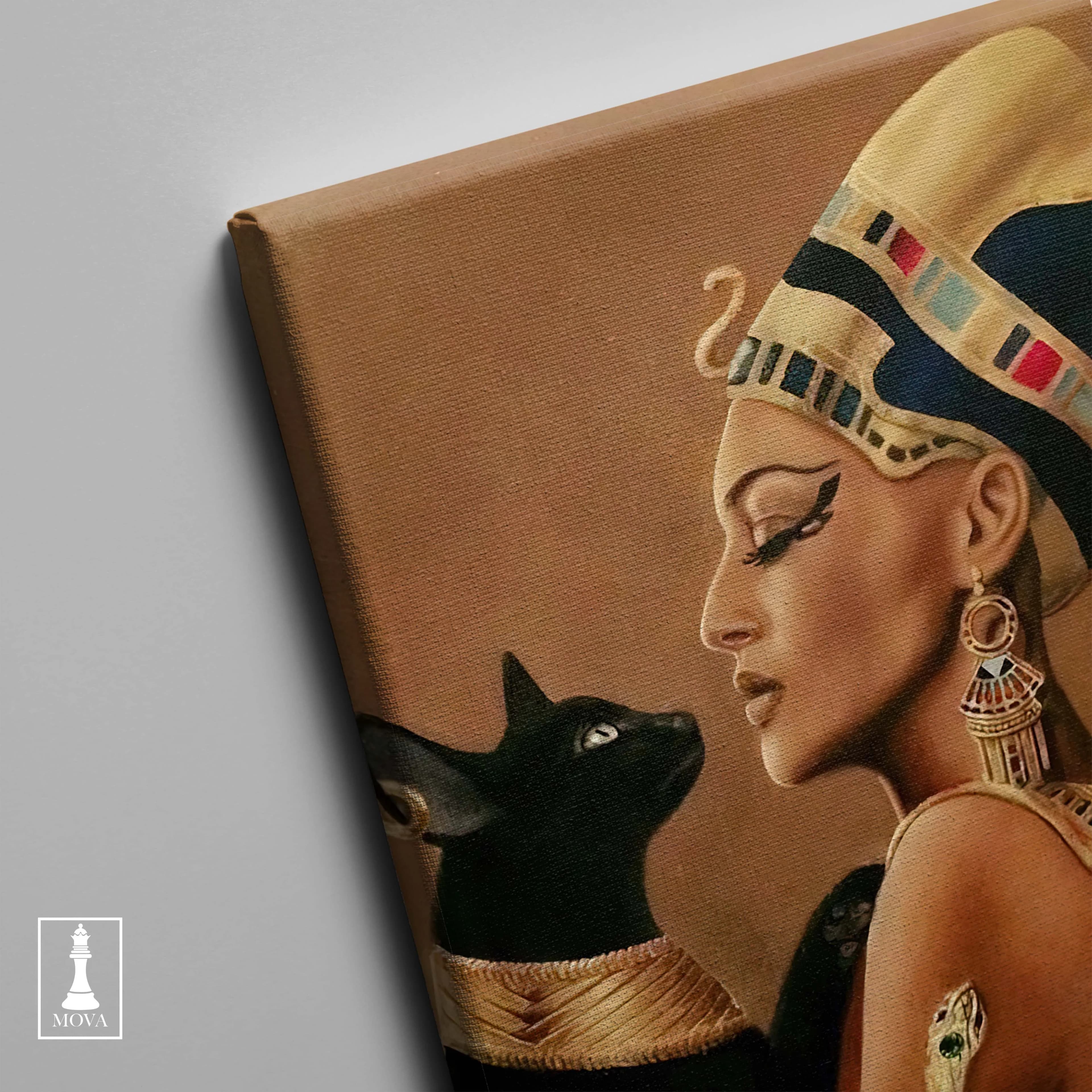 Woman Turbal Cat artwork preview 3