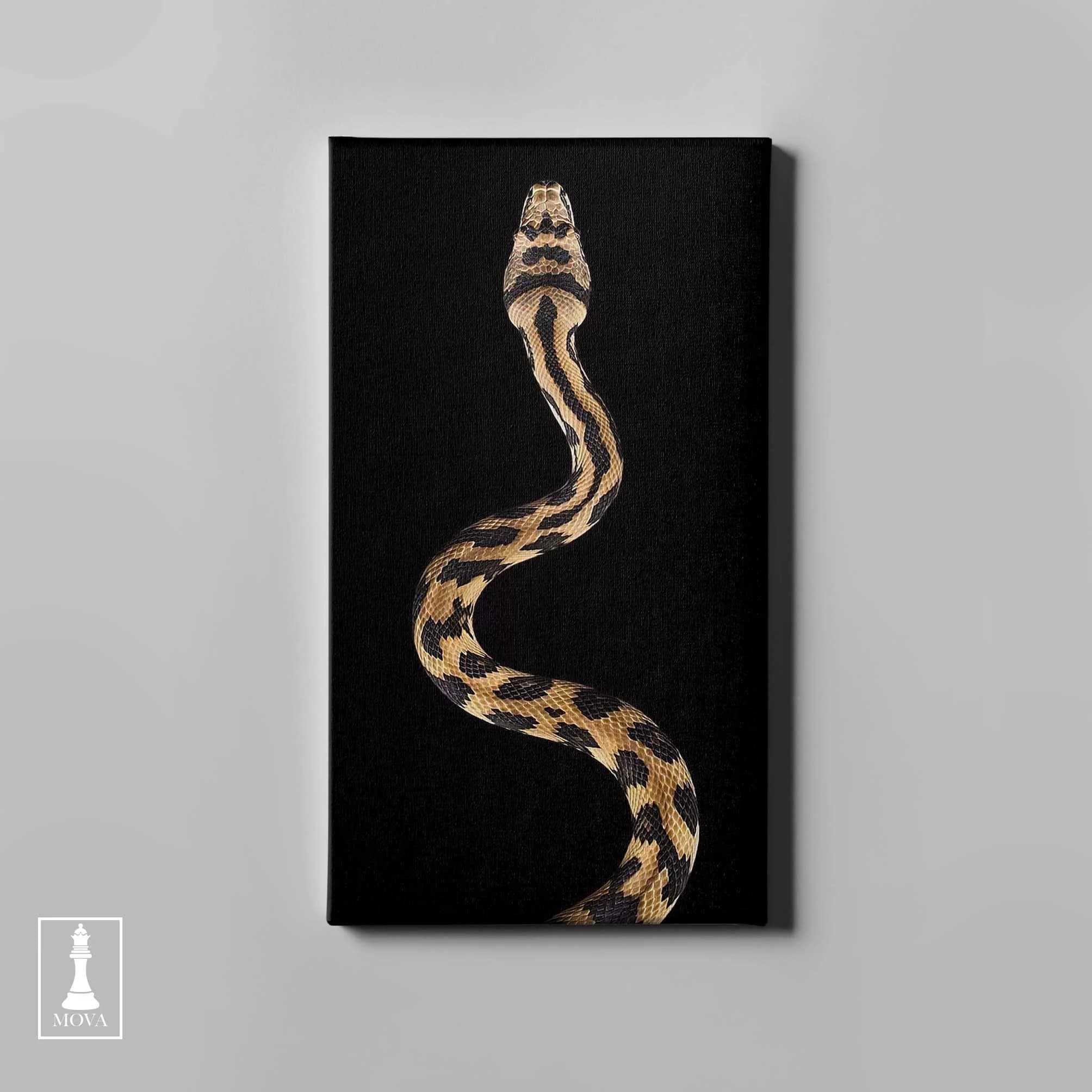 Black Gold Snake artwork preview 3