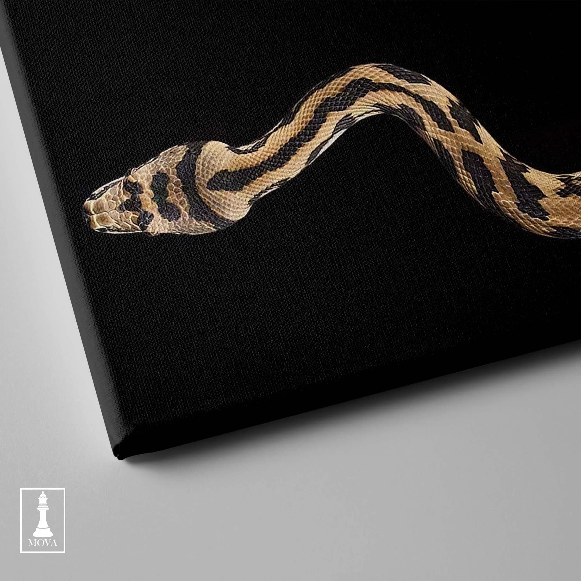 Black Gold Snake artwork preview 4