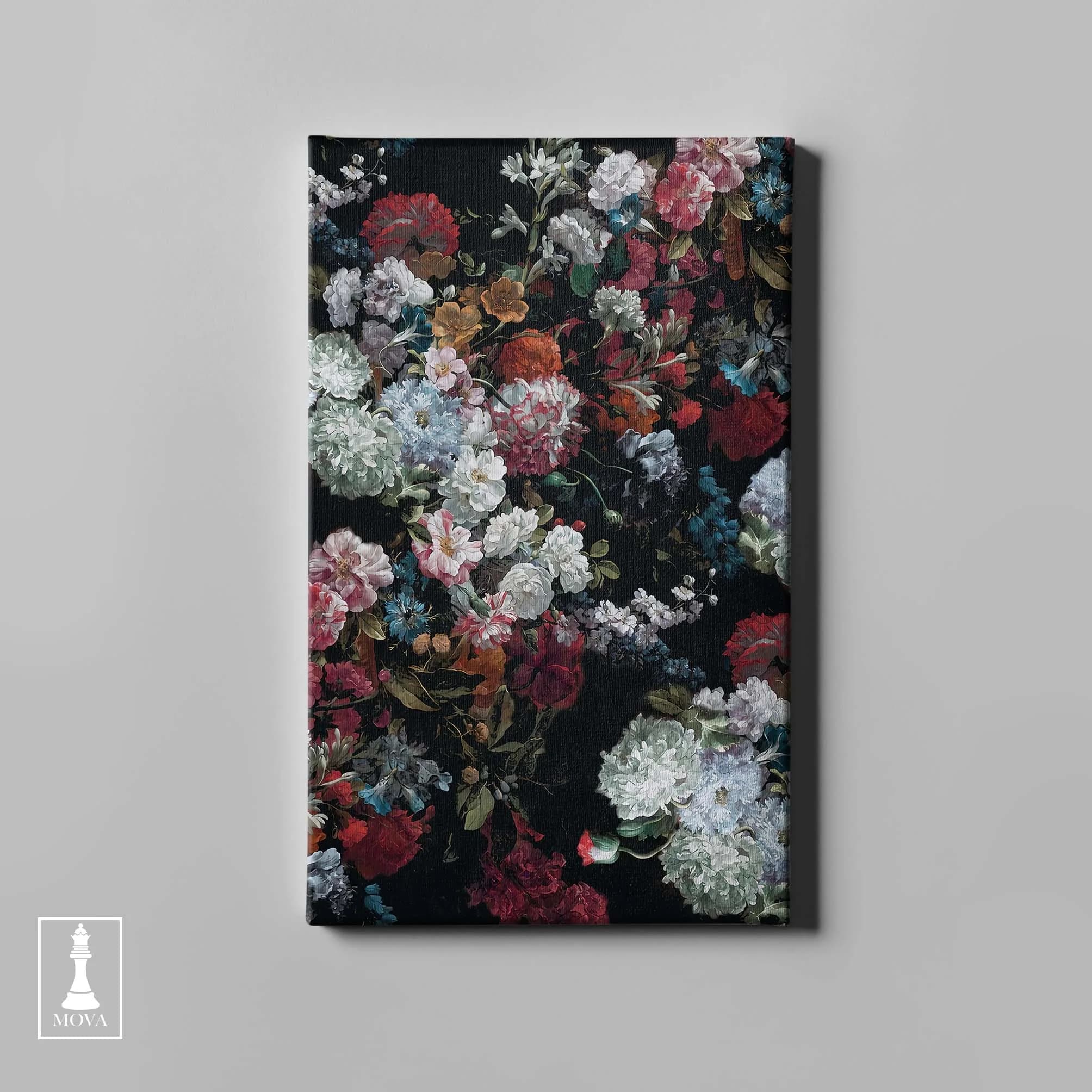 Black Floral Piece artwork preview 2