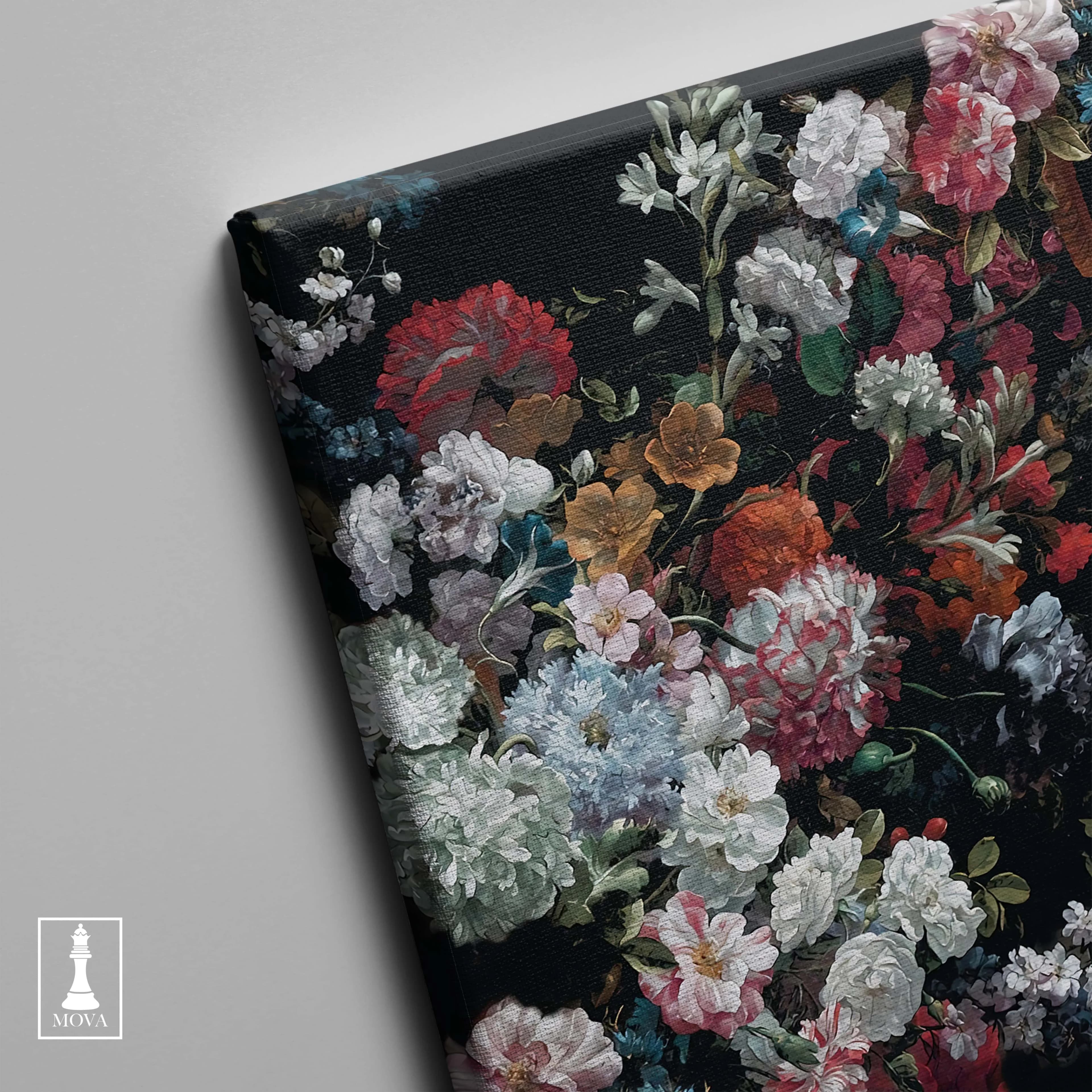 Black Floral Piece artwork preview 4