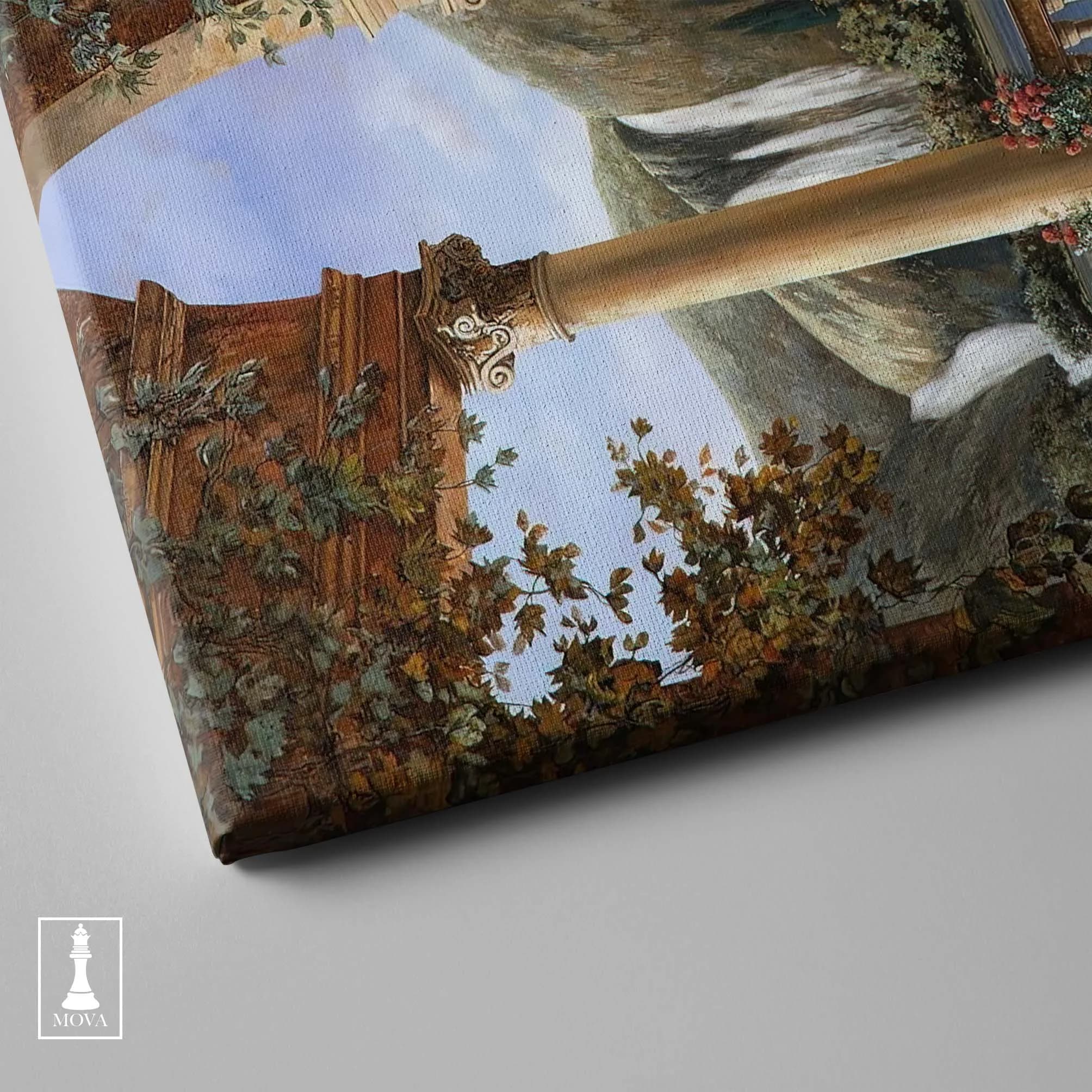 Waterfall Garden Flowers artwork preview 2