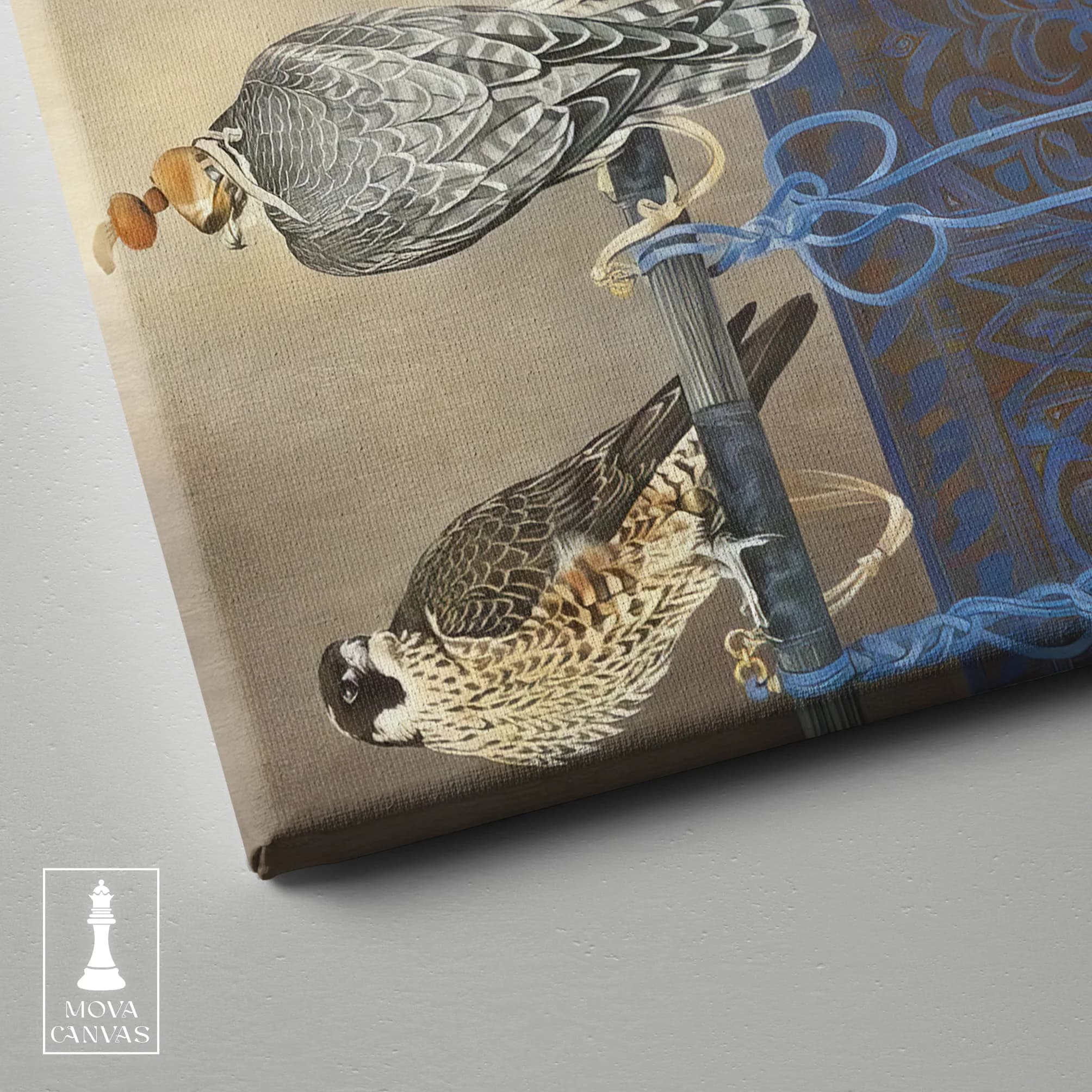 Three Birds Blue artwork preview 3