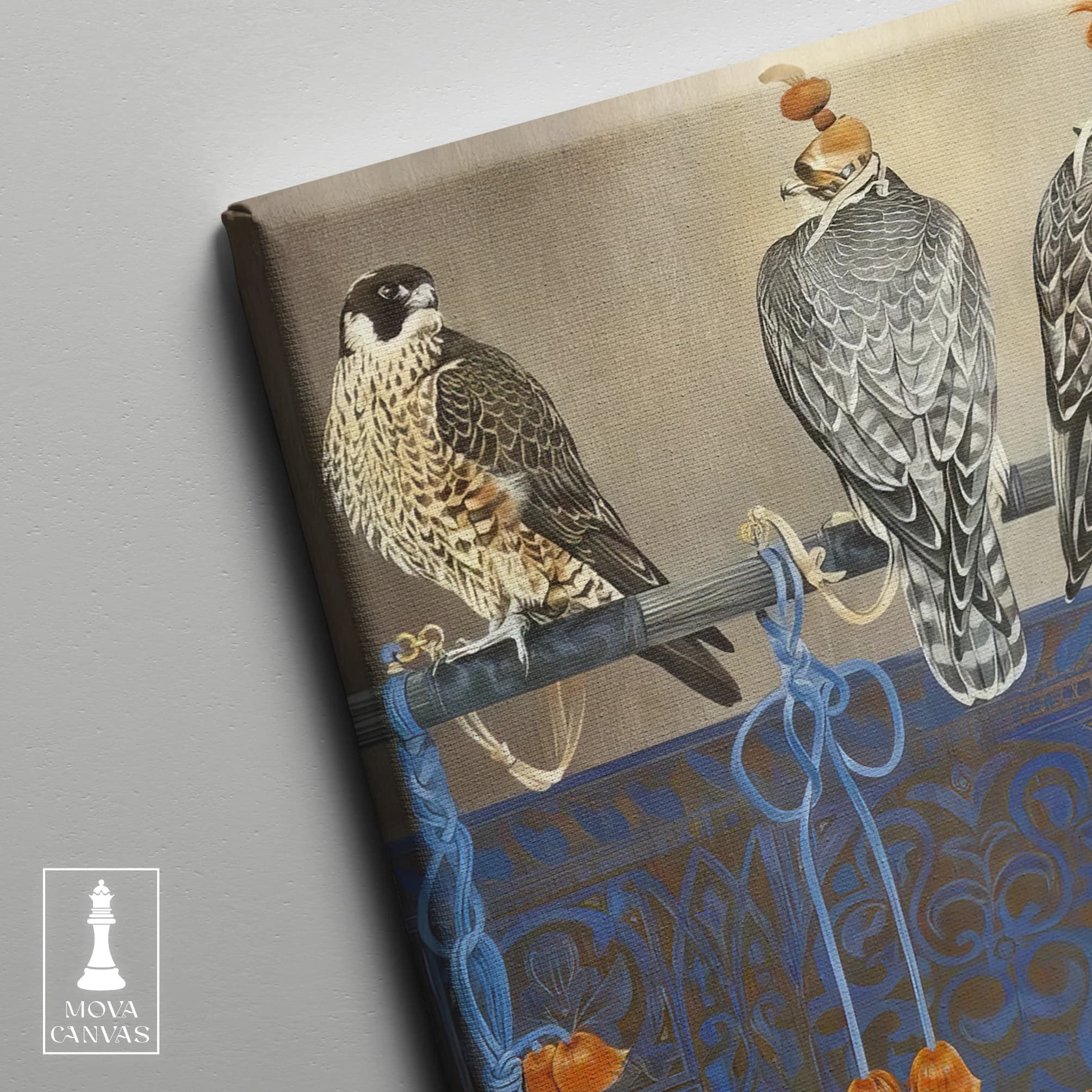 Three Birds Blue artwork preview 4