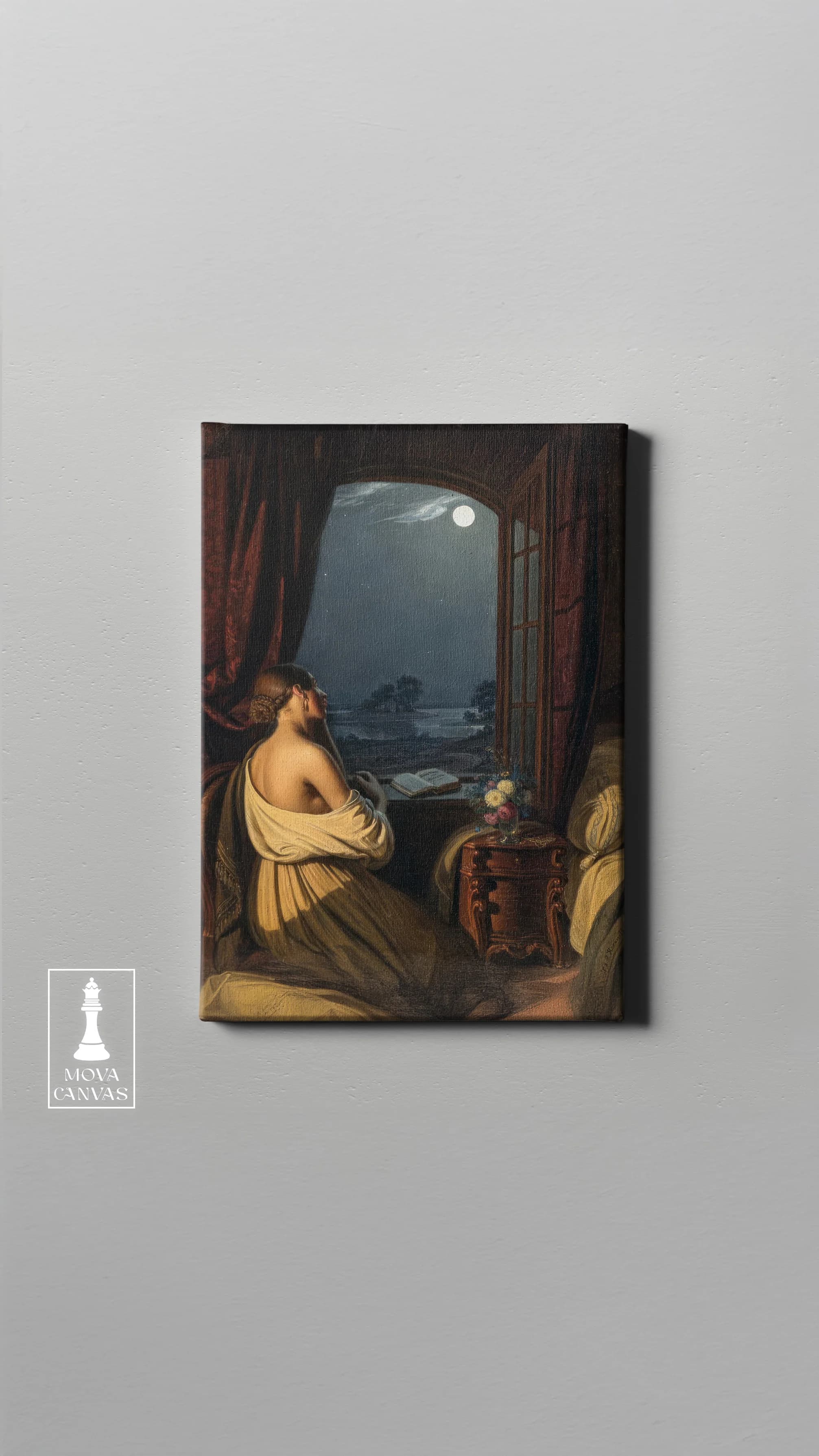 Woman Sitting Chair 907 artwork preview 2
