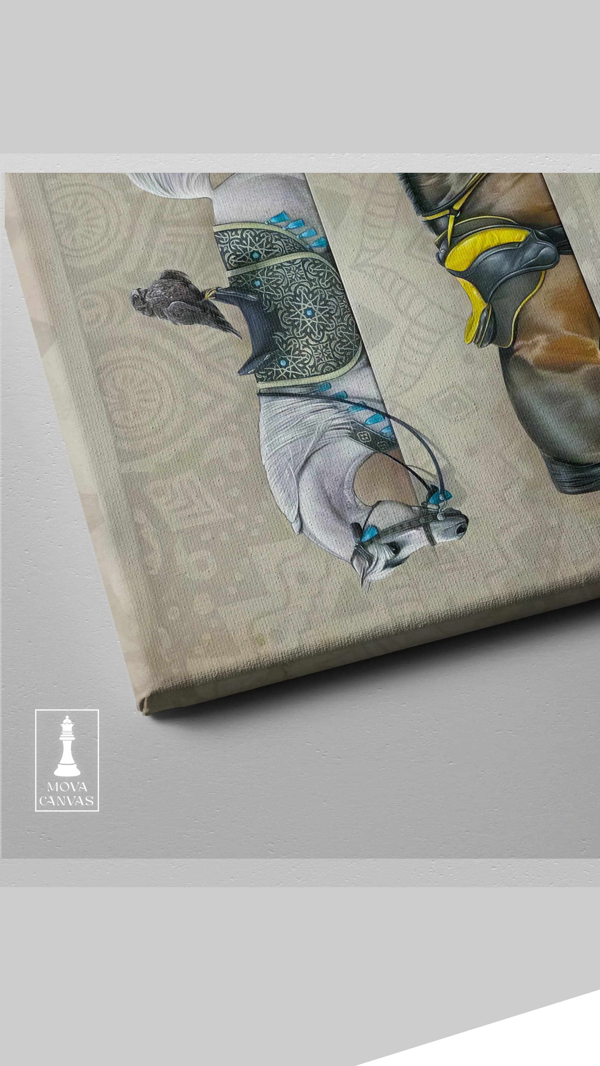 Horses Room White artwork preview 3