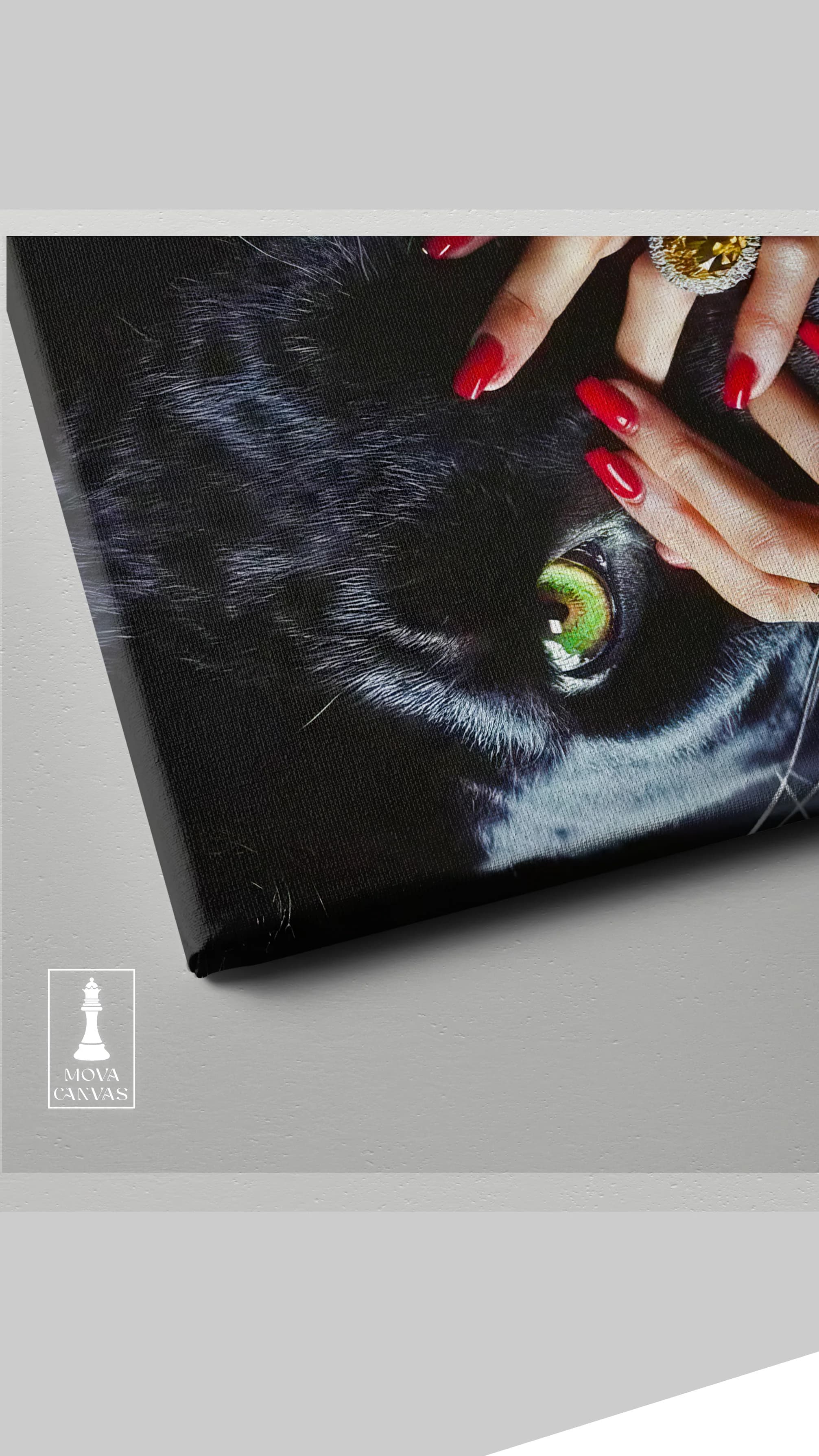 Black Cat Green artwork preview 3