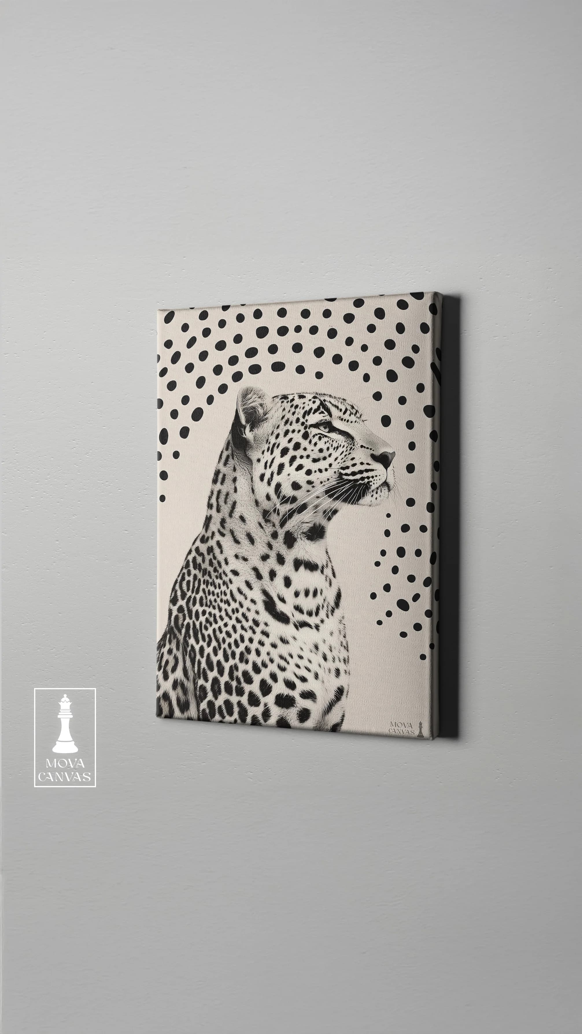 Black White Leopard 934 artwork preview 2