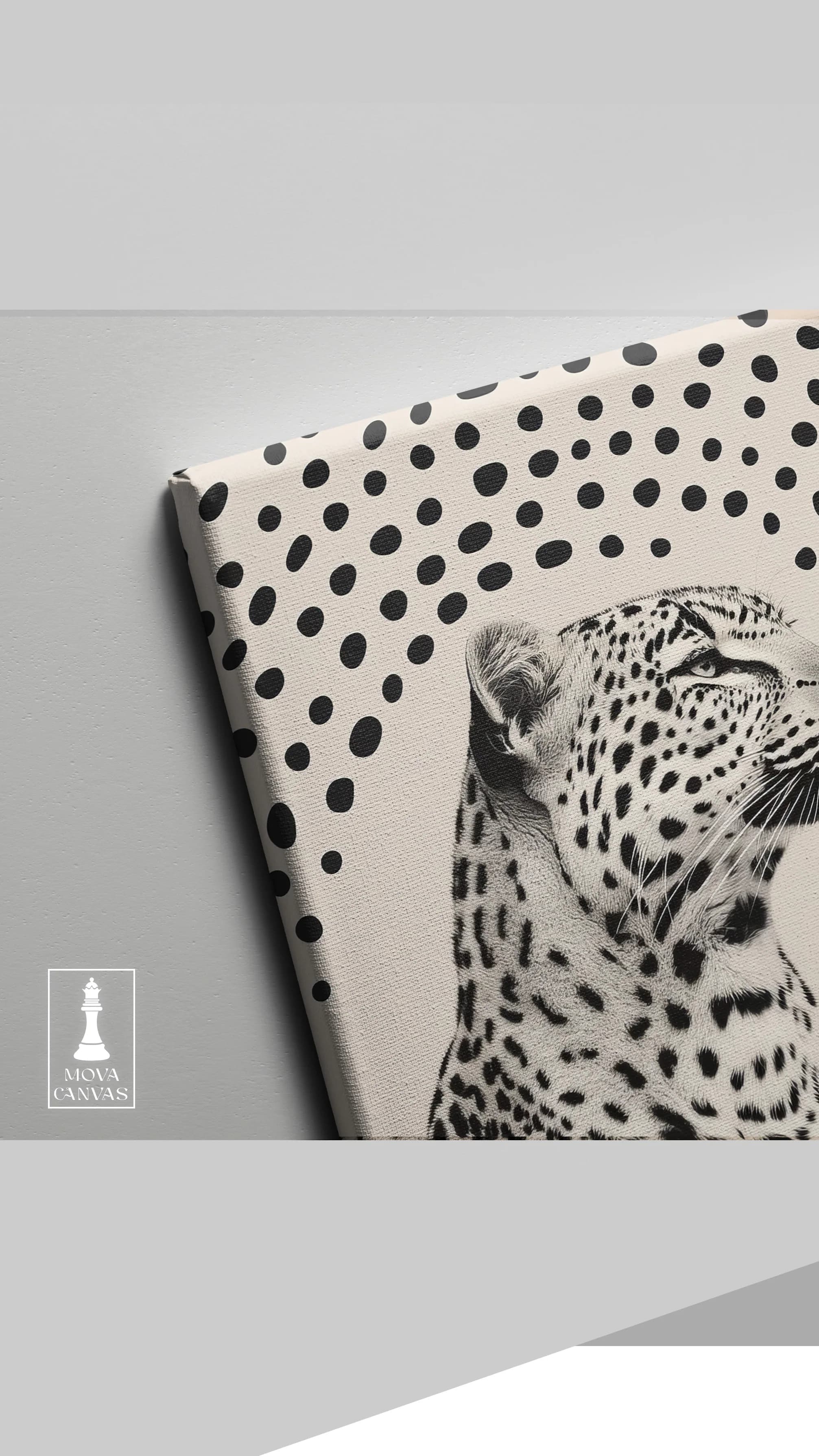 Black White Leopard 934 artwork preview 4