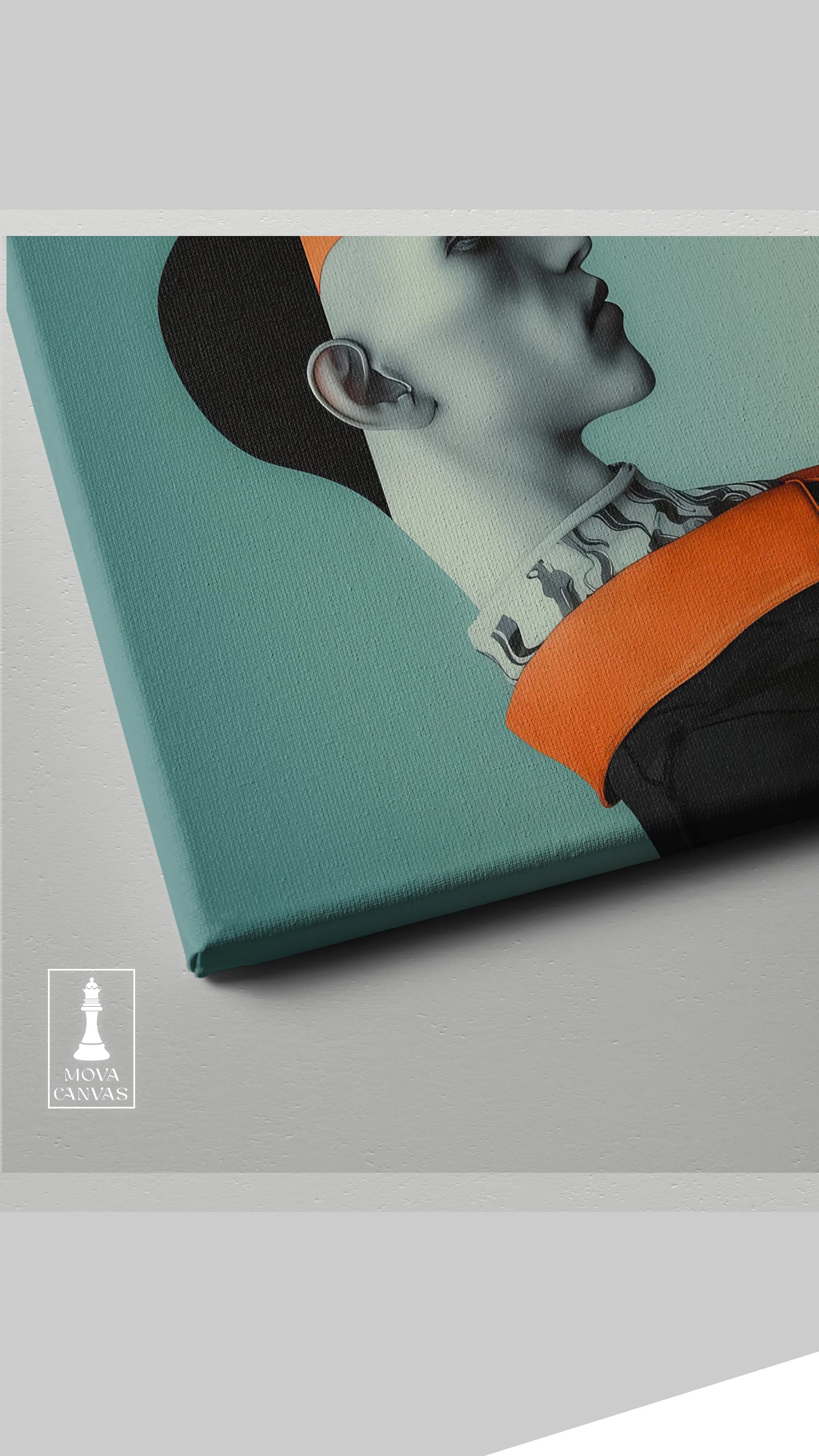 Woman Holding Cigarette artwork preview 3