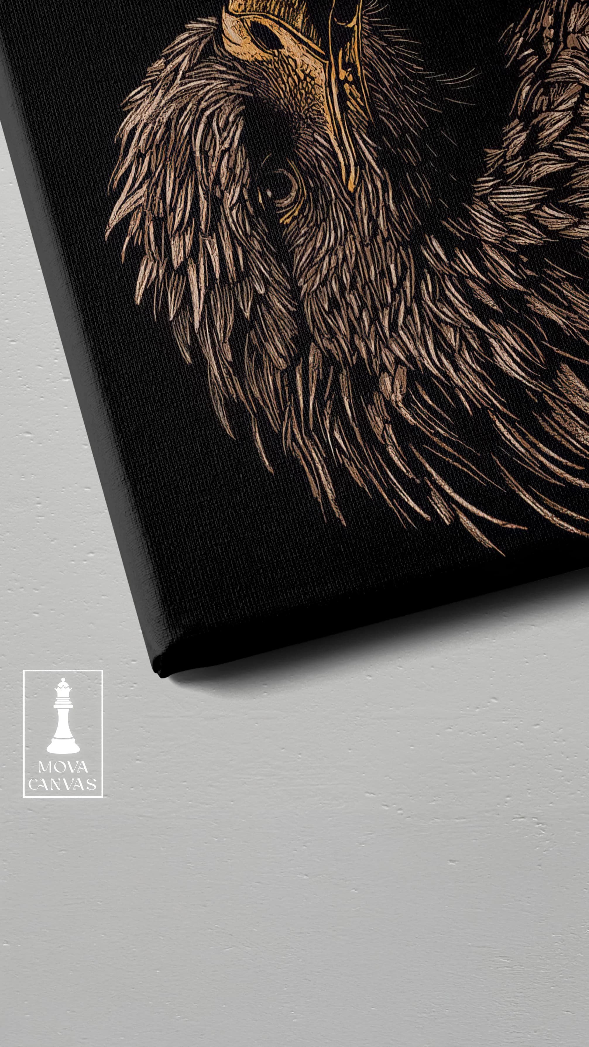 Black Gold Eagle artwork preview 3
