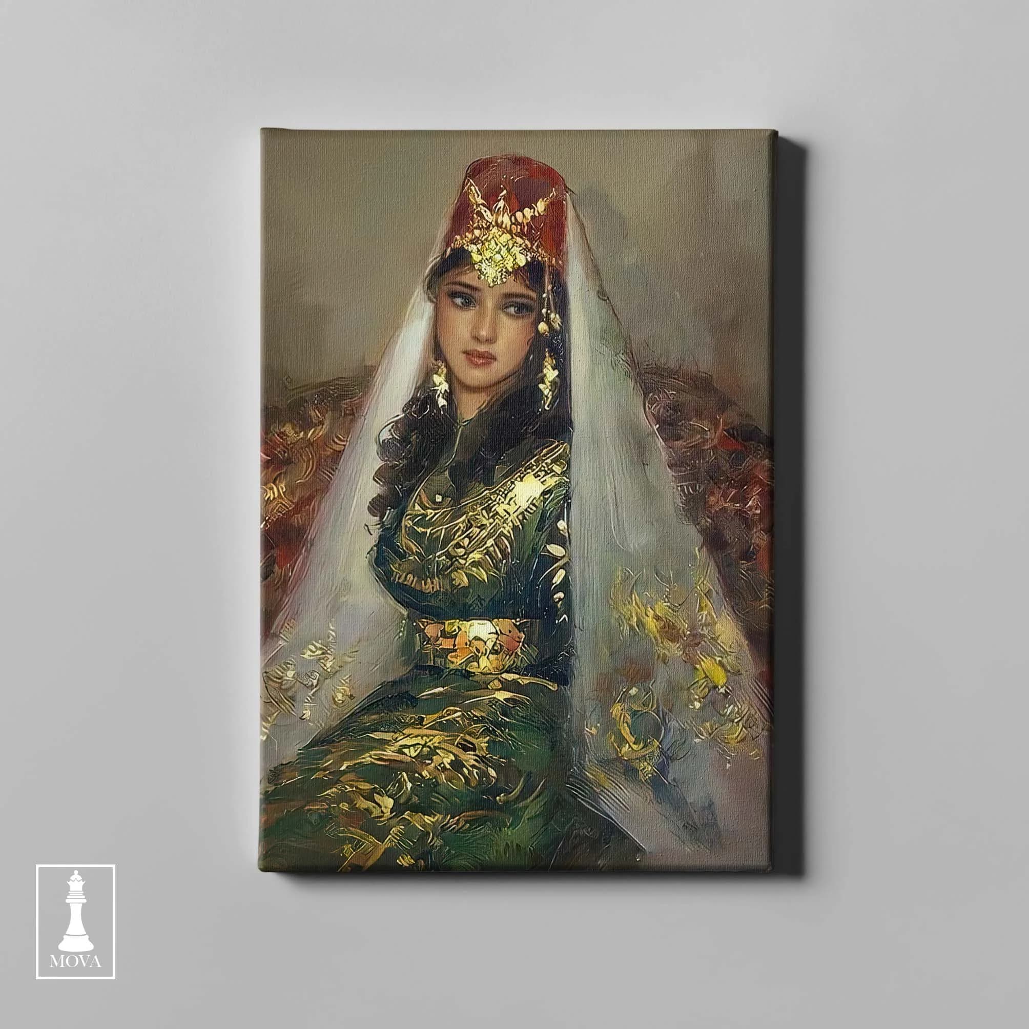 Woman Traditional Dress artwork preview 2