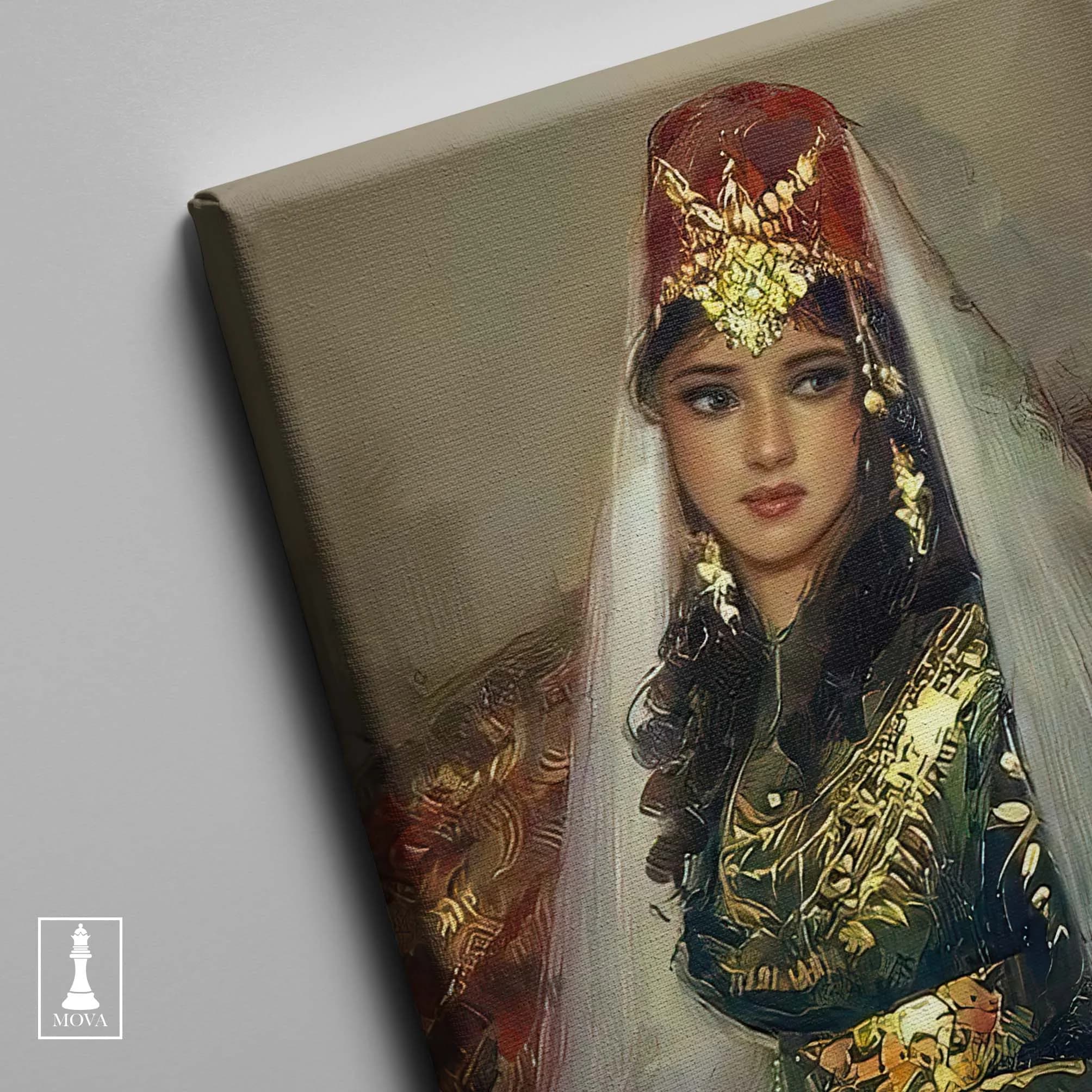 Woman Traditional Dress artwork preview 3