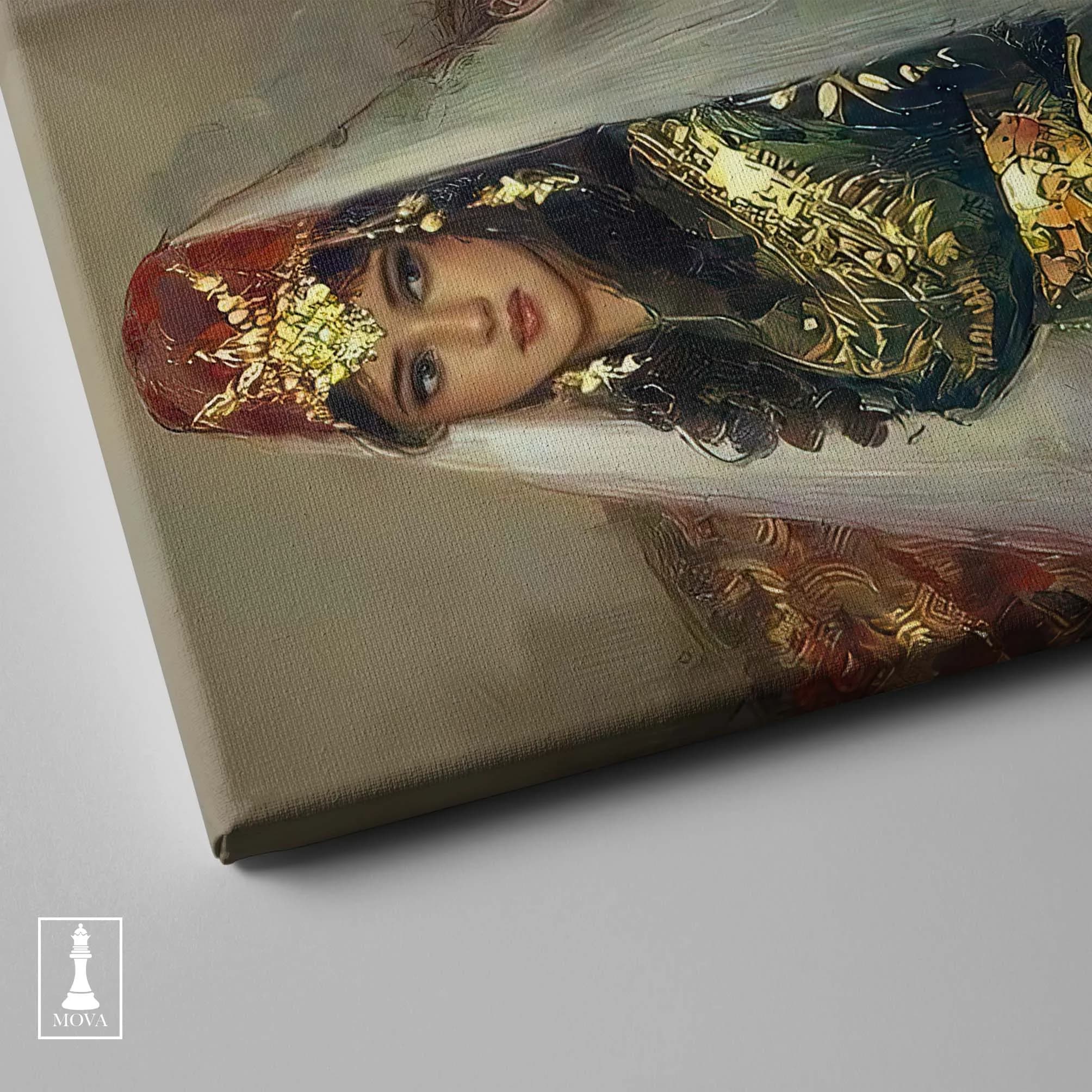 Woman Traditional Dress artwork preview 4