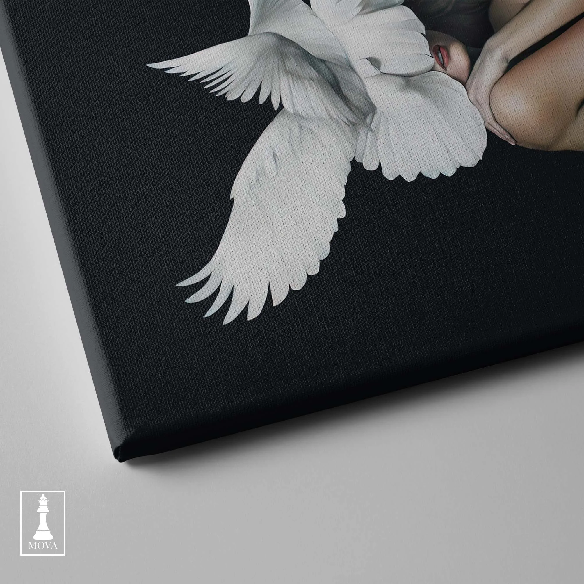 Black White Woman artwork preview 3