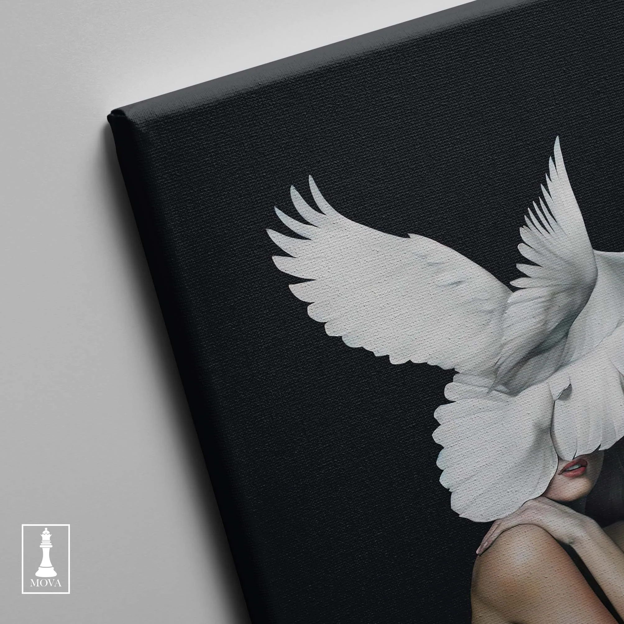 Black White Woman artwork preview 4