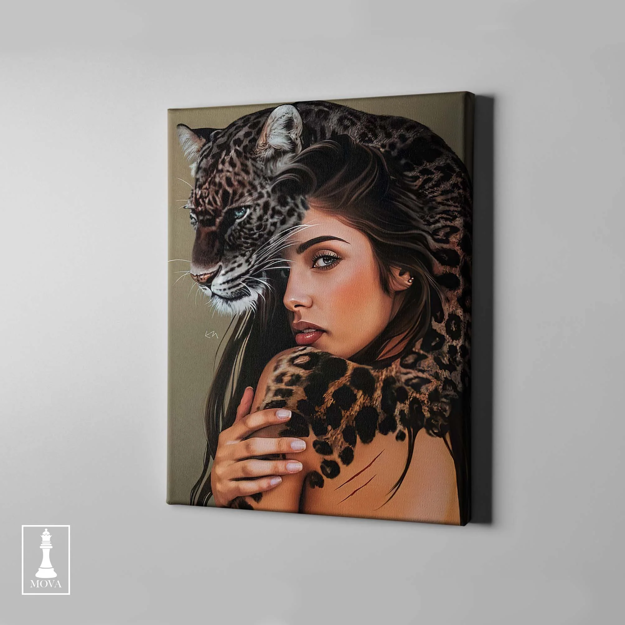 Woman Leopard Her artwork preview 1
