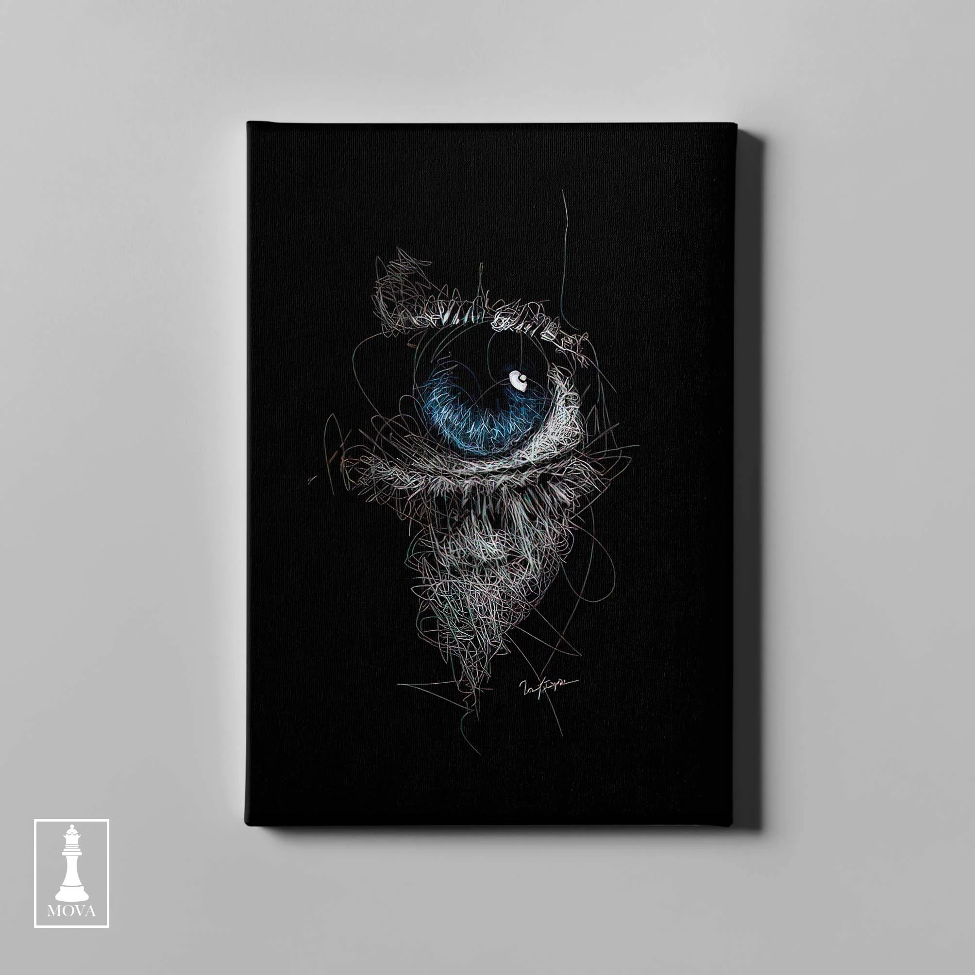 Black Blue Eye artwork preview 2