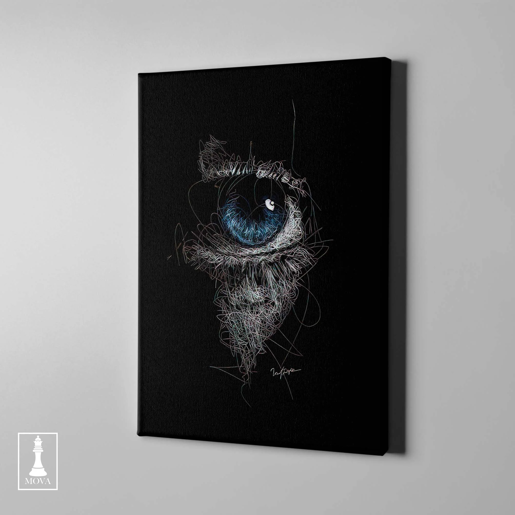 Black Blue Eye artwork preview 1
