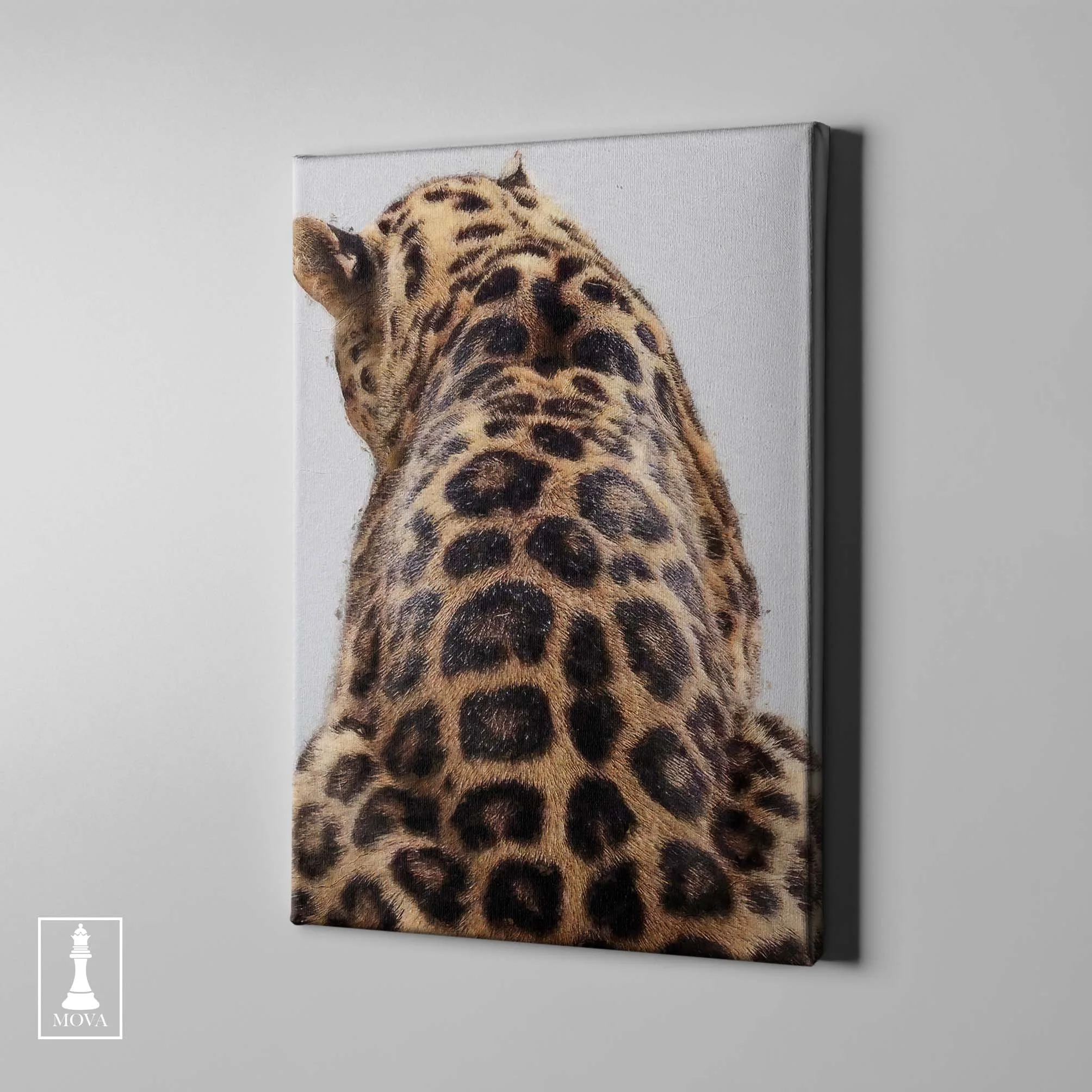 Leopard Head White artwork preview 4