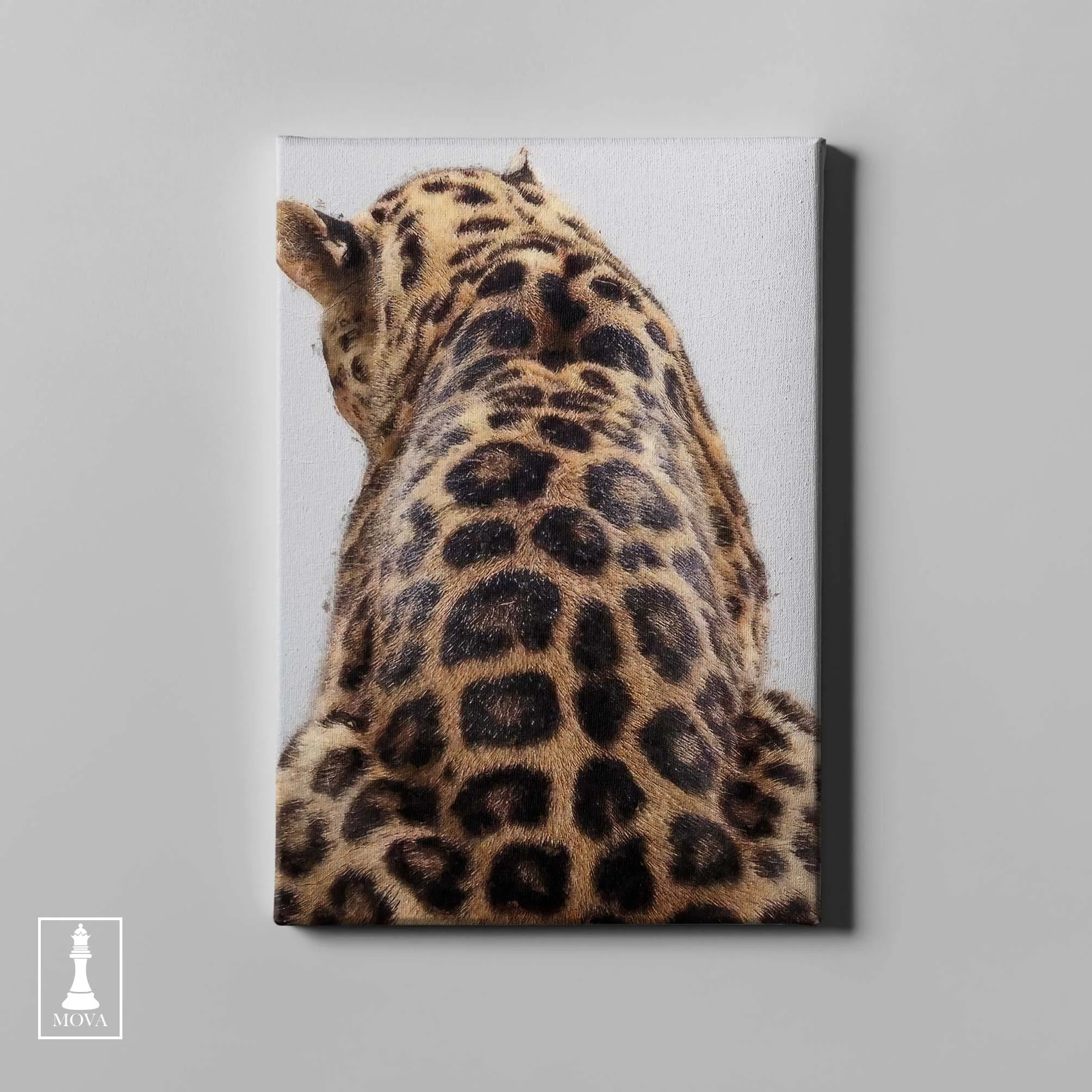 Leopard Head White artwork preview 1