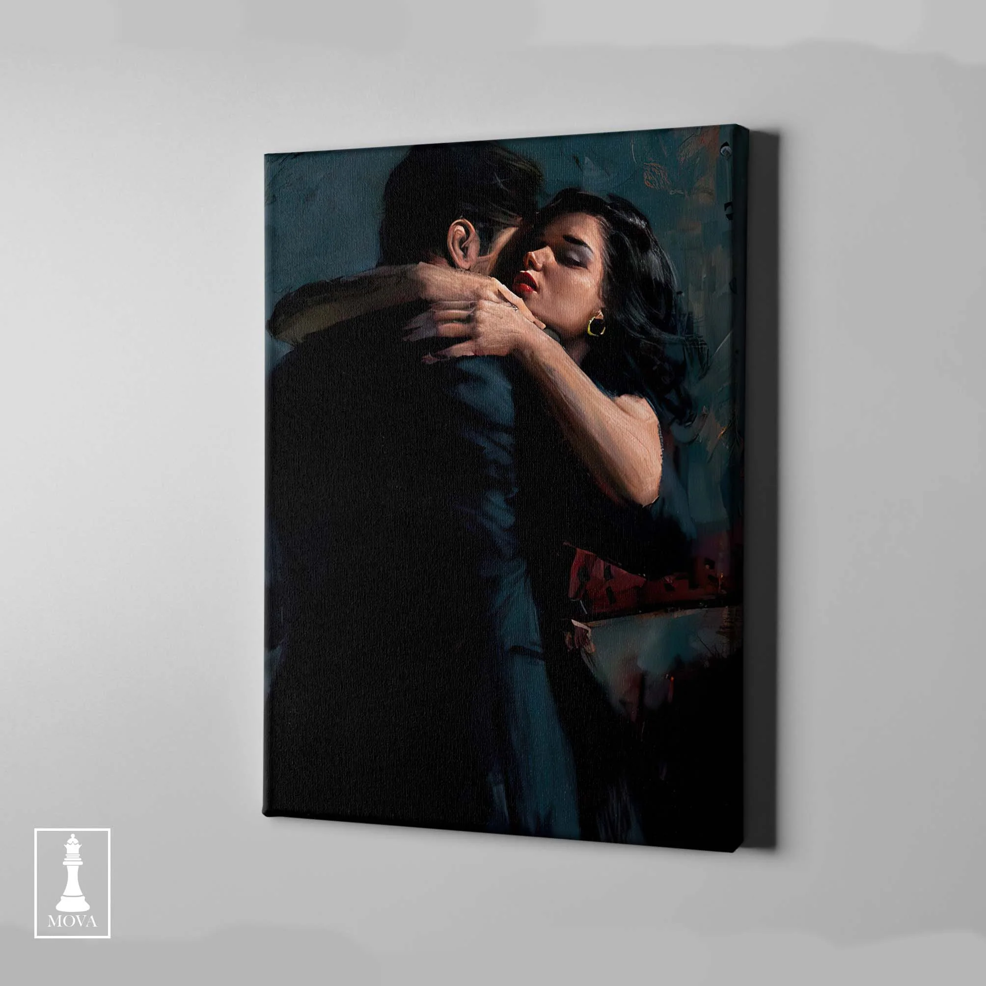 Couple Kissing Dark artwork preview 1