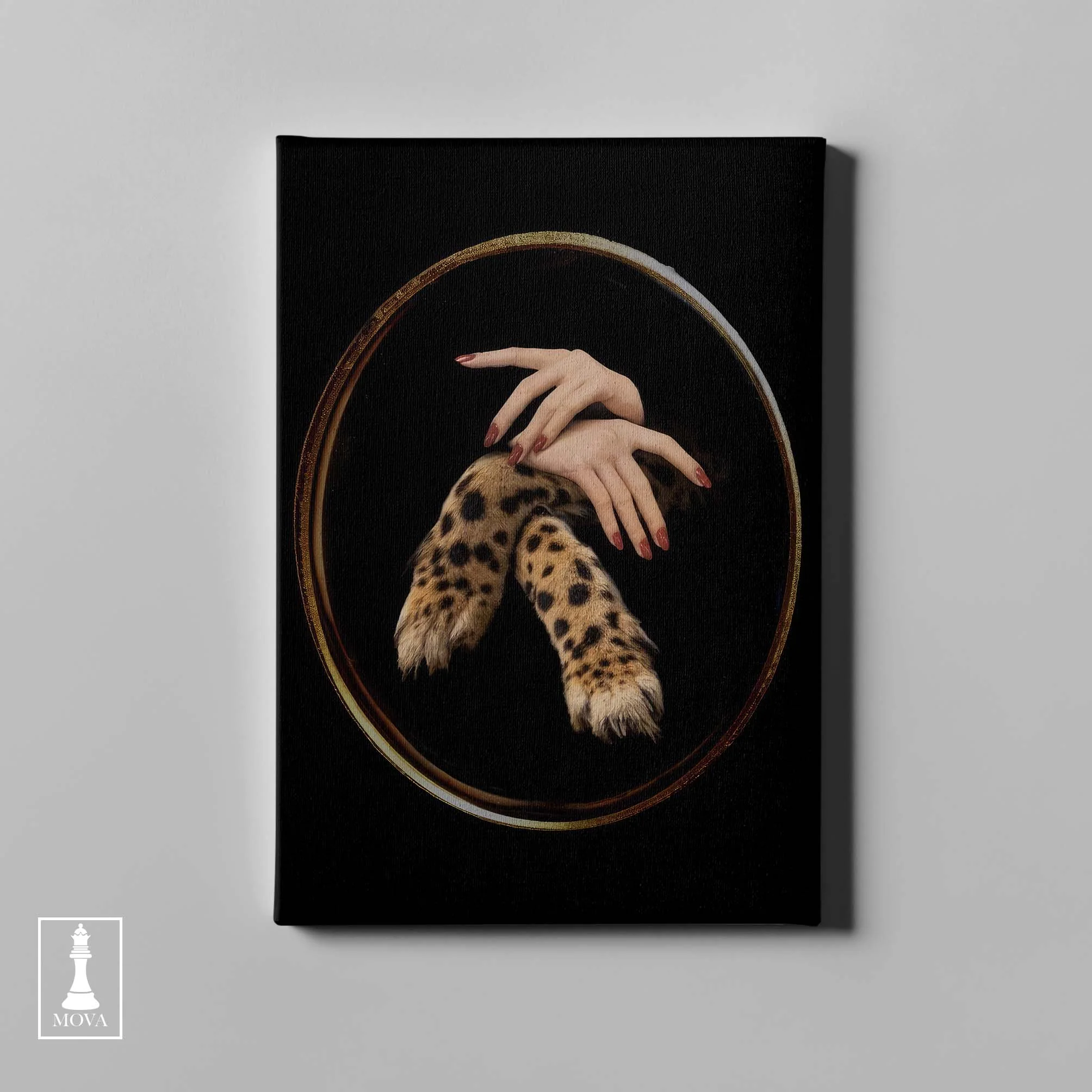 Hand Holding Cat artwork preview 2