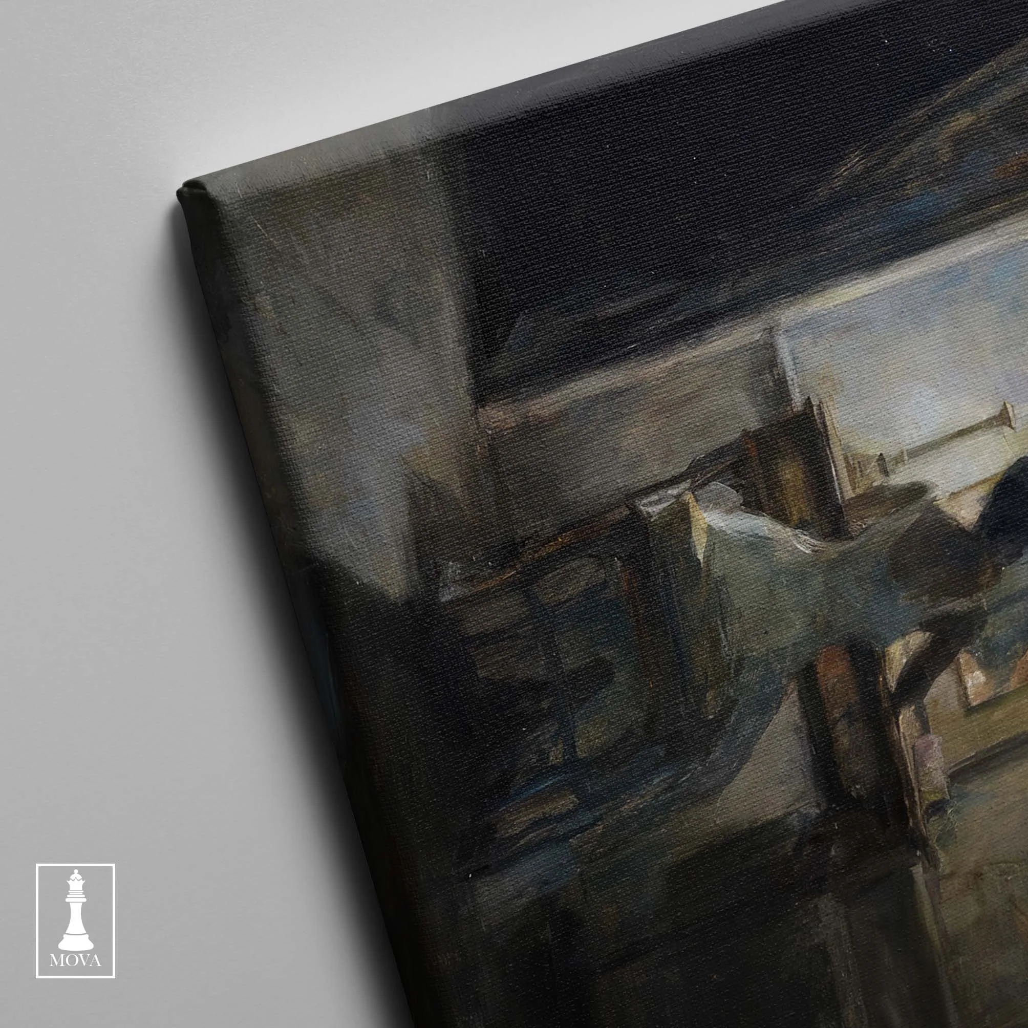 Woman Sitting Table 142 artwork preview 2