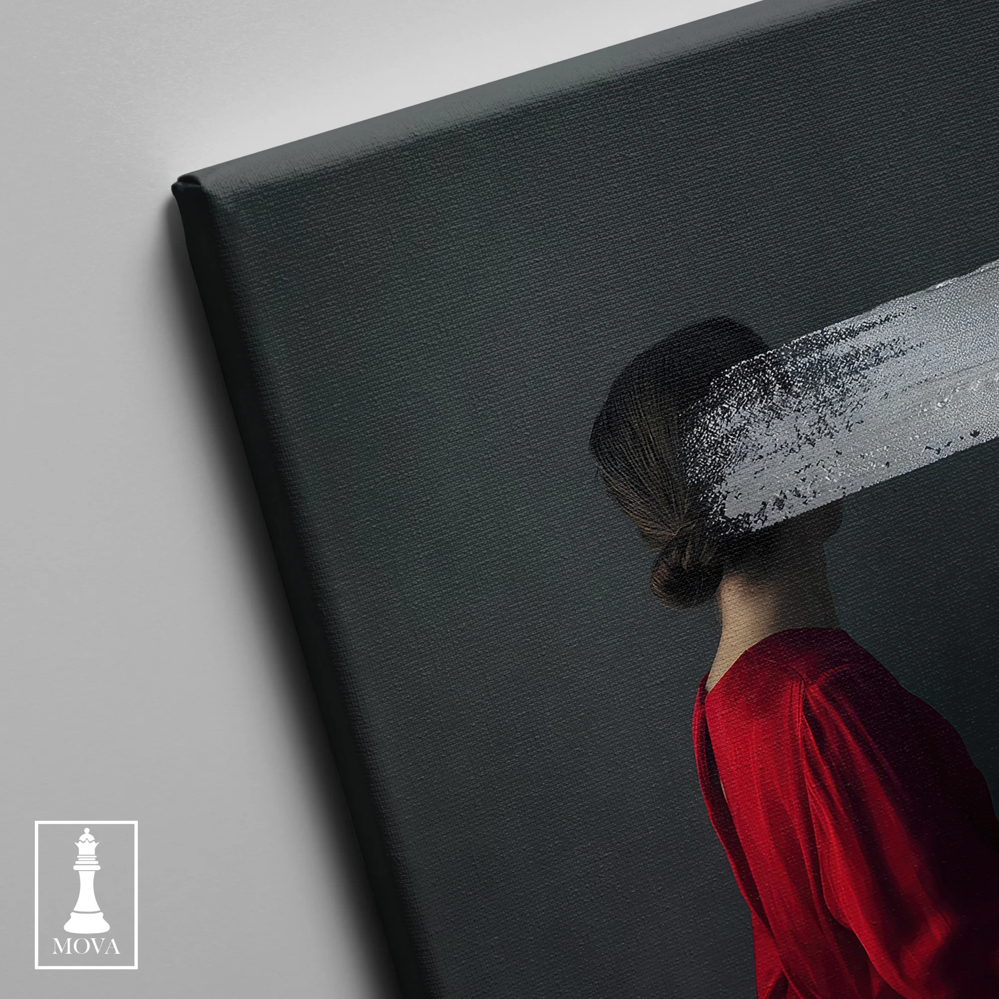 Woman Red Dress artwork preview 2