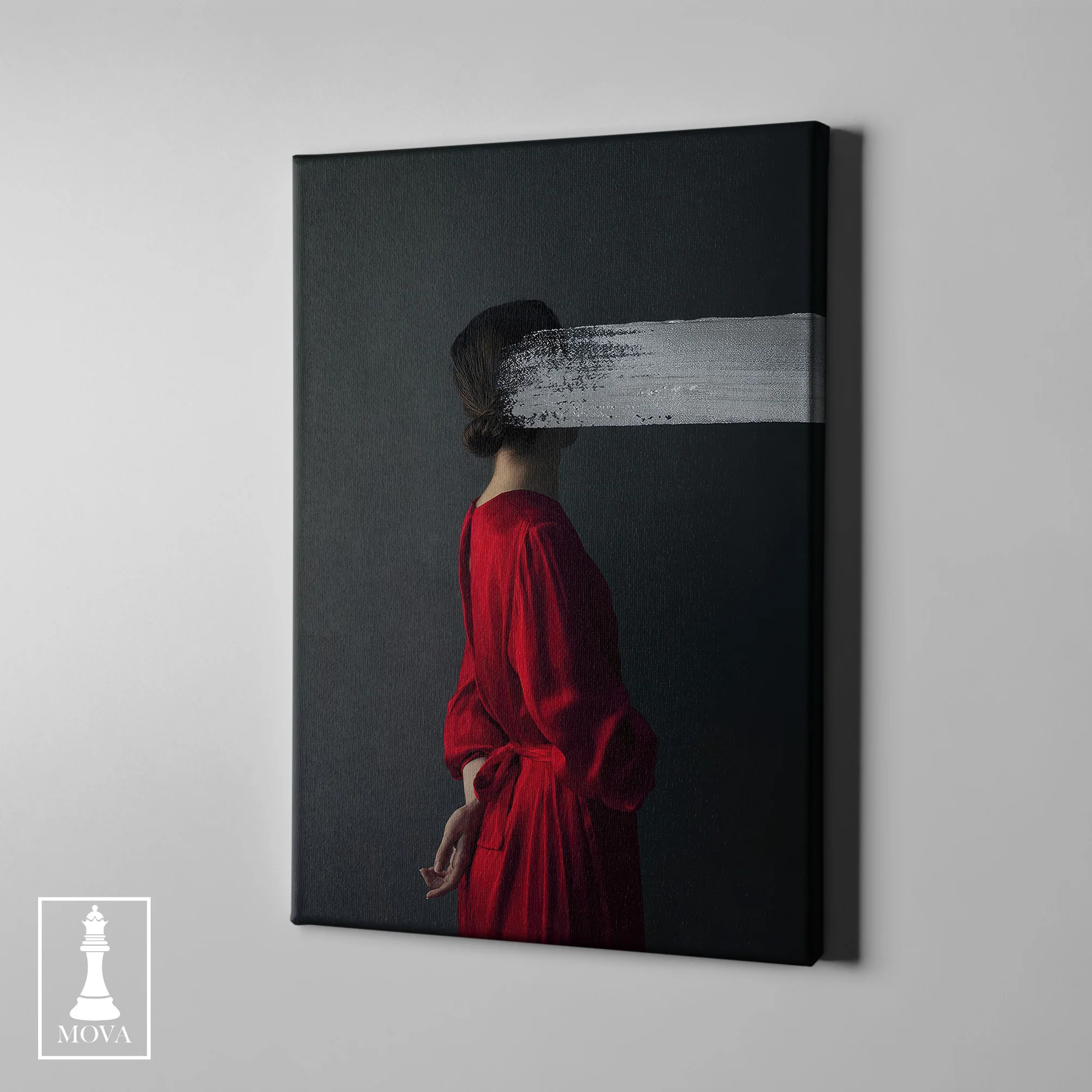 Woman Red Dress artwork preview 1