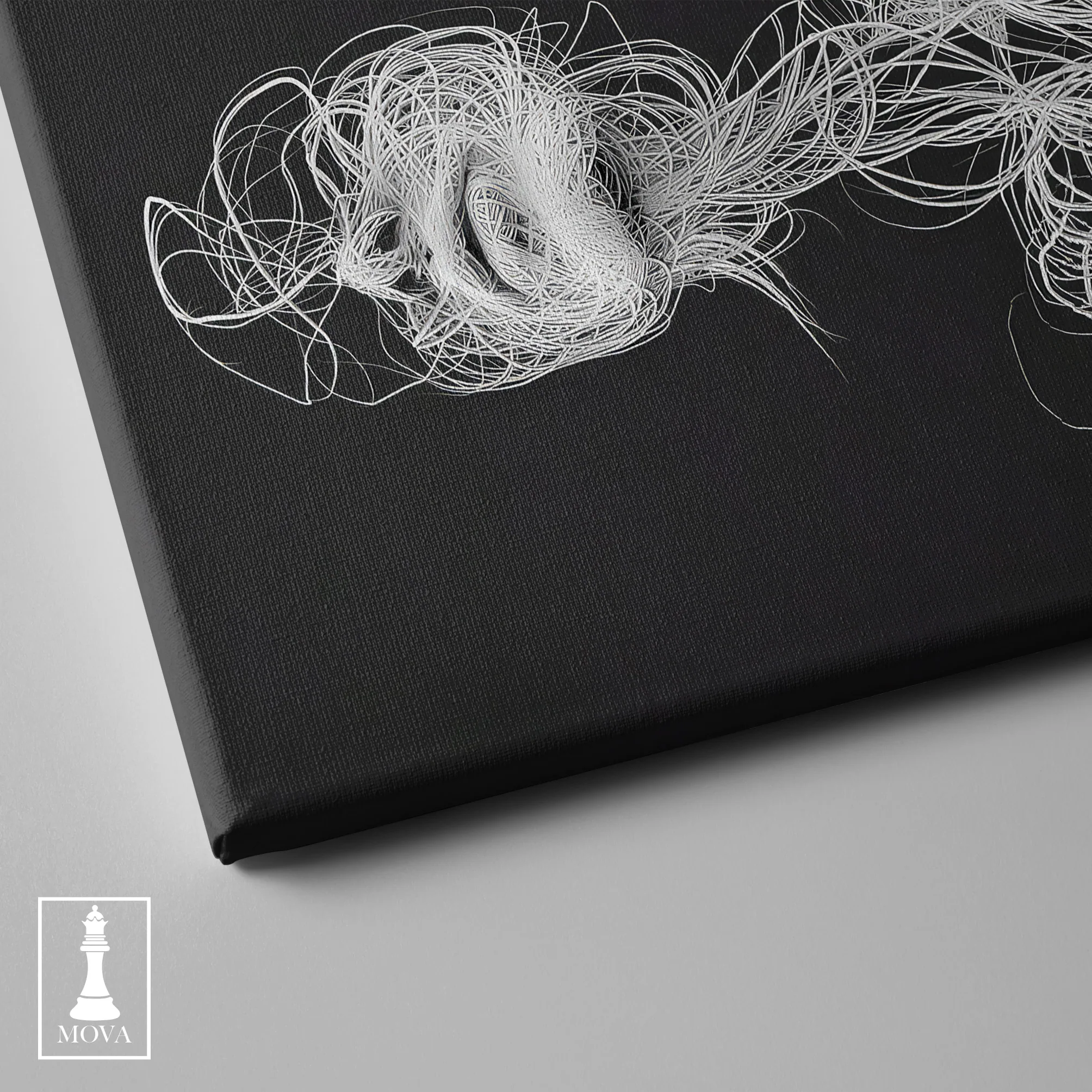 Black White Drawing artwork preview 3