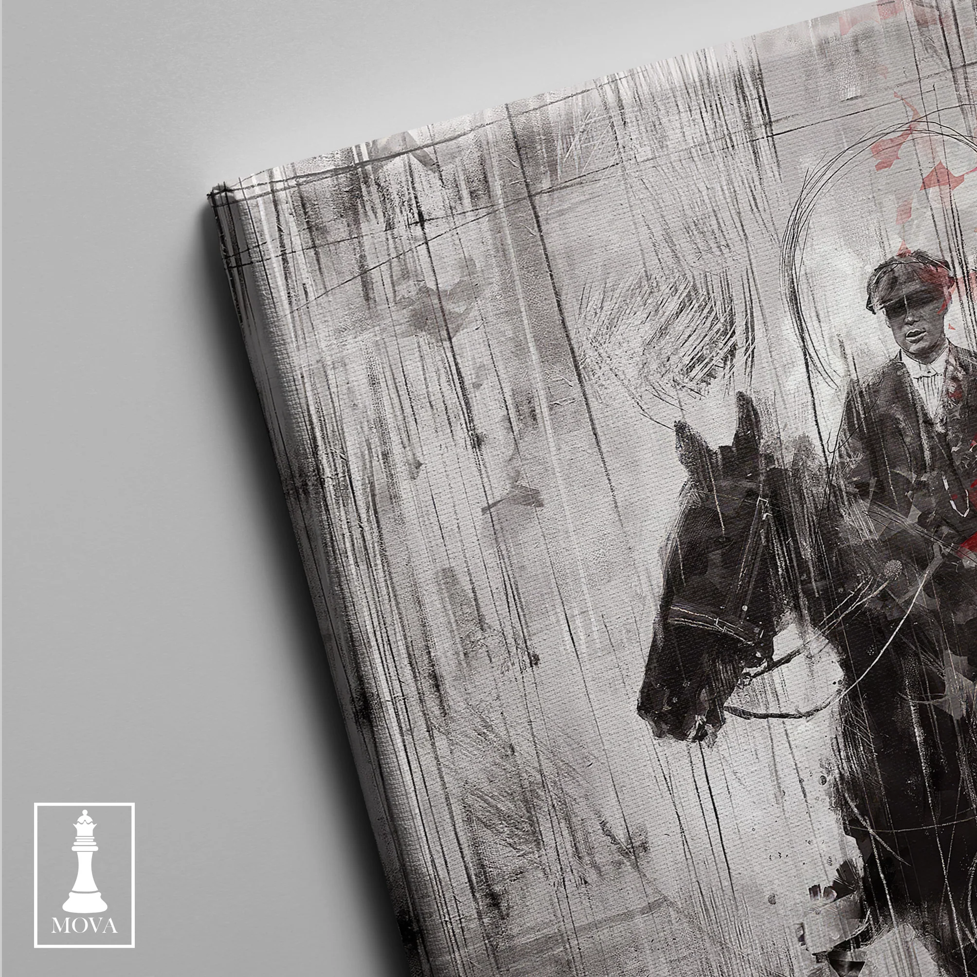 Man Riding Horse artwork preview 3