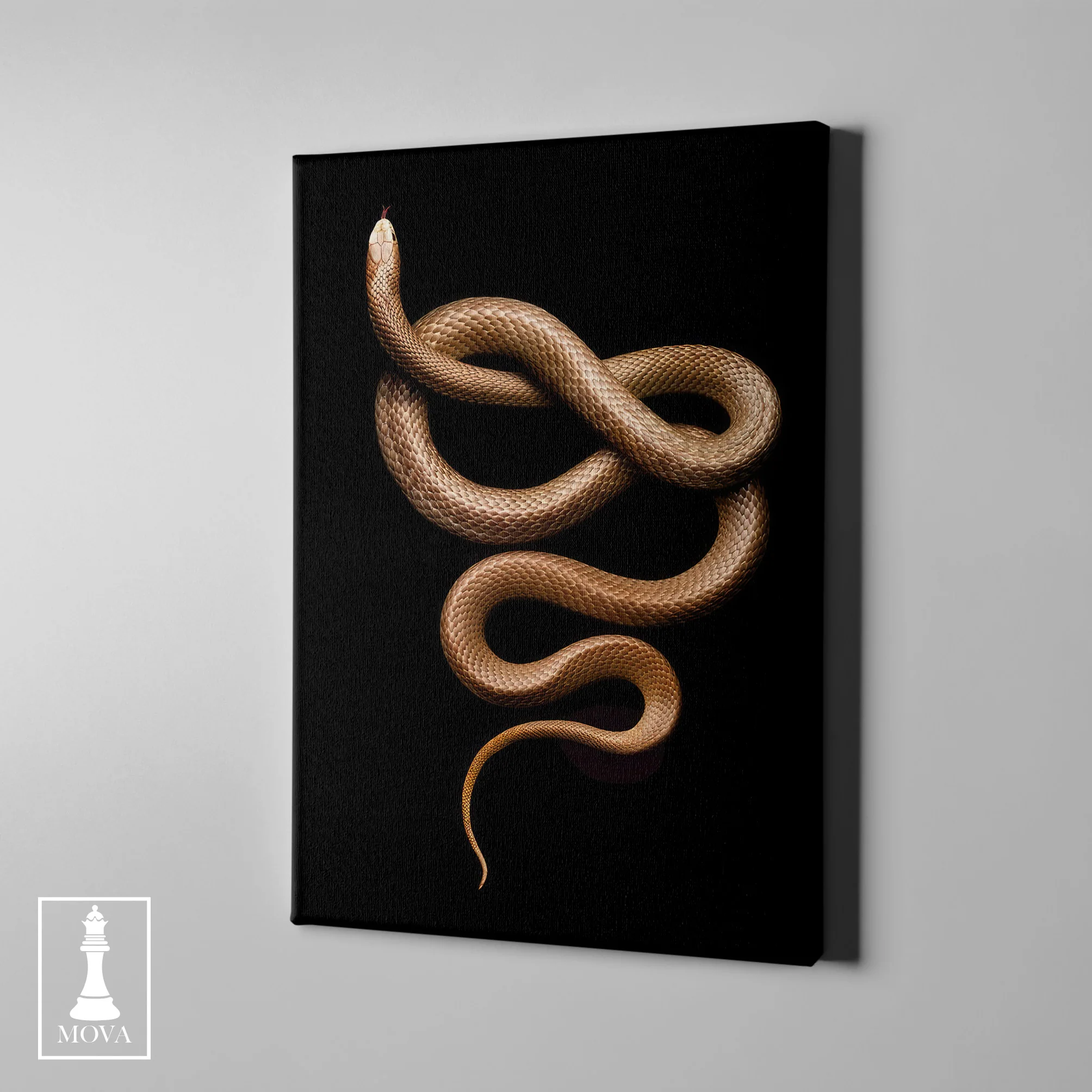 Black Gold Snake 169 artwork preview 1