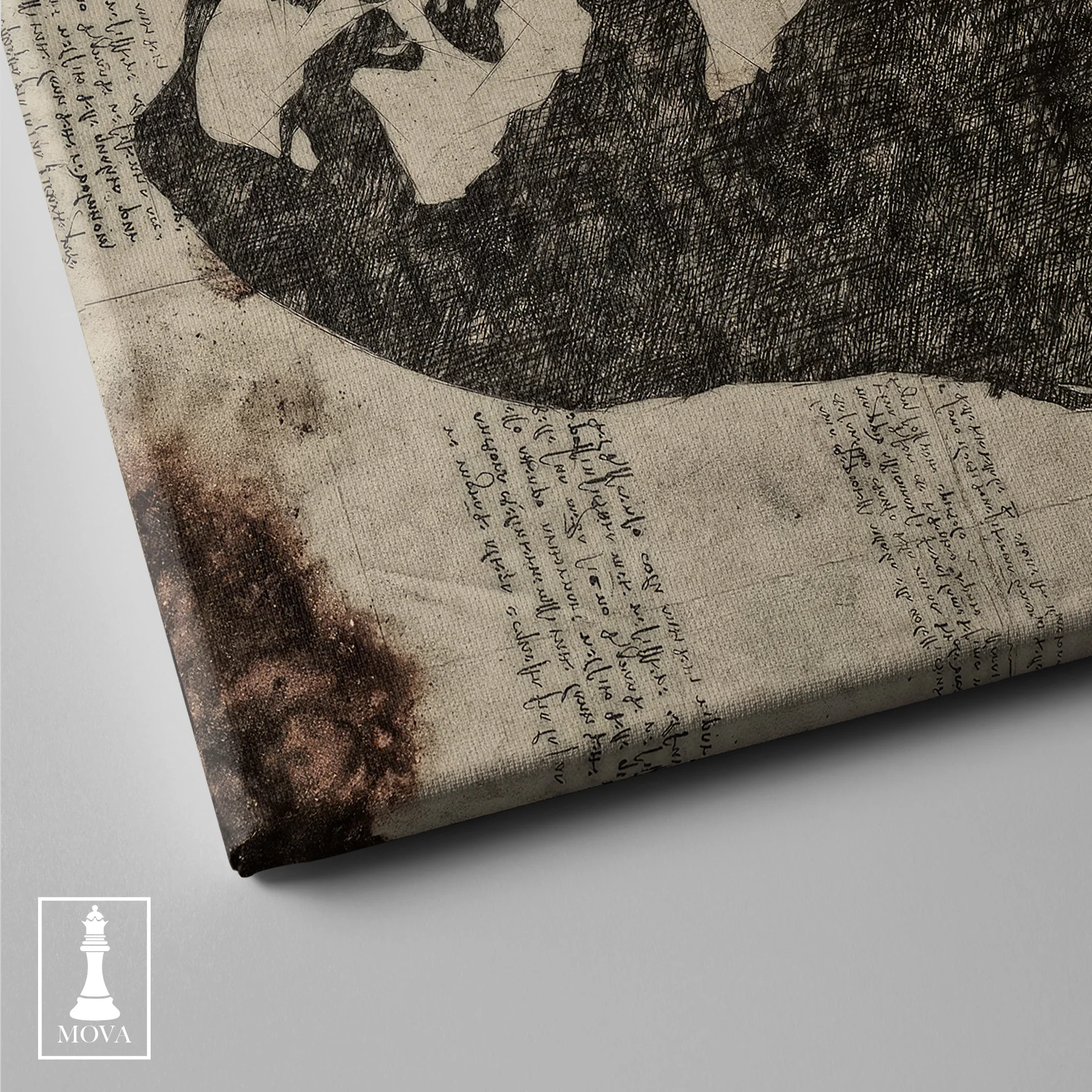 Black White Woman 182 artwork preview 4