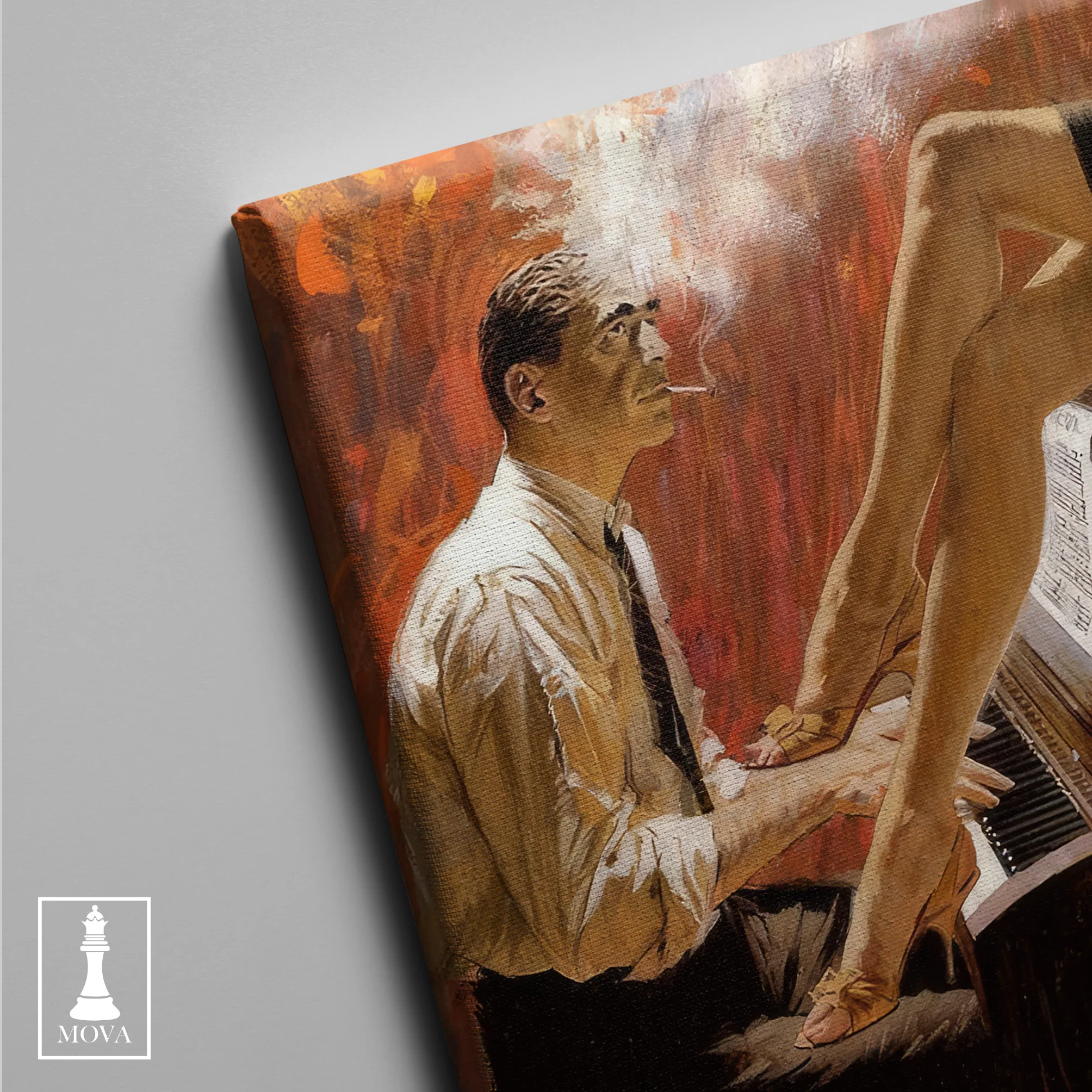 Man Playing Piano artwork preview 3