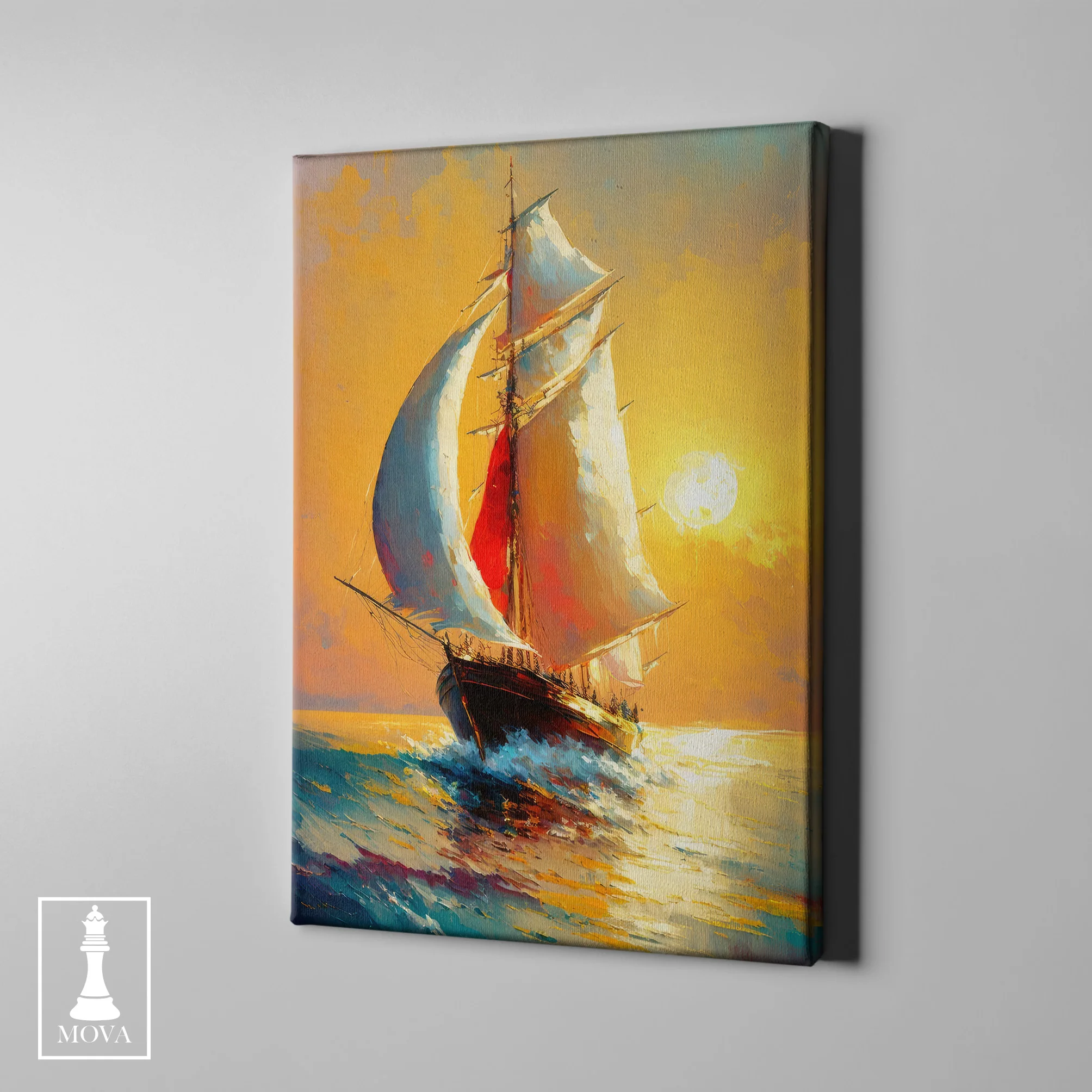Sailer Sailing Ocean artwork preview 1