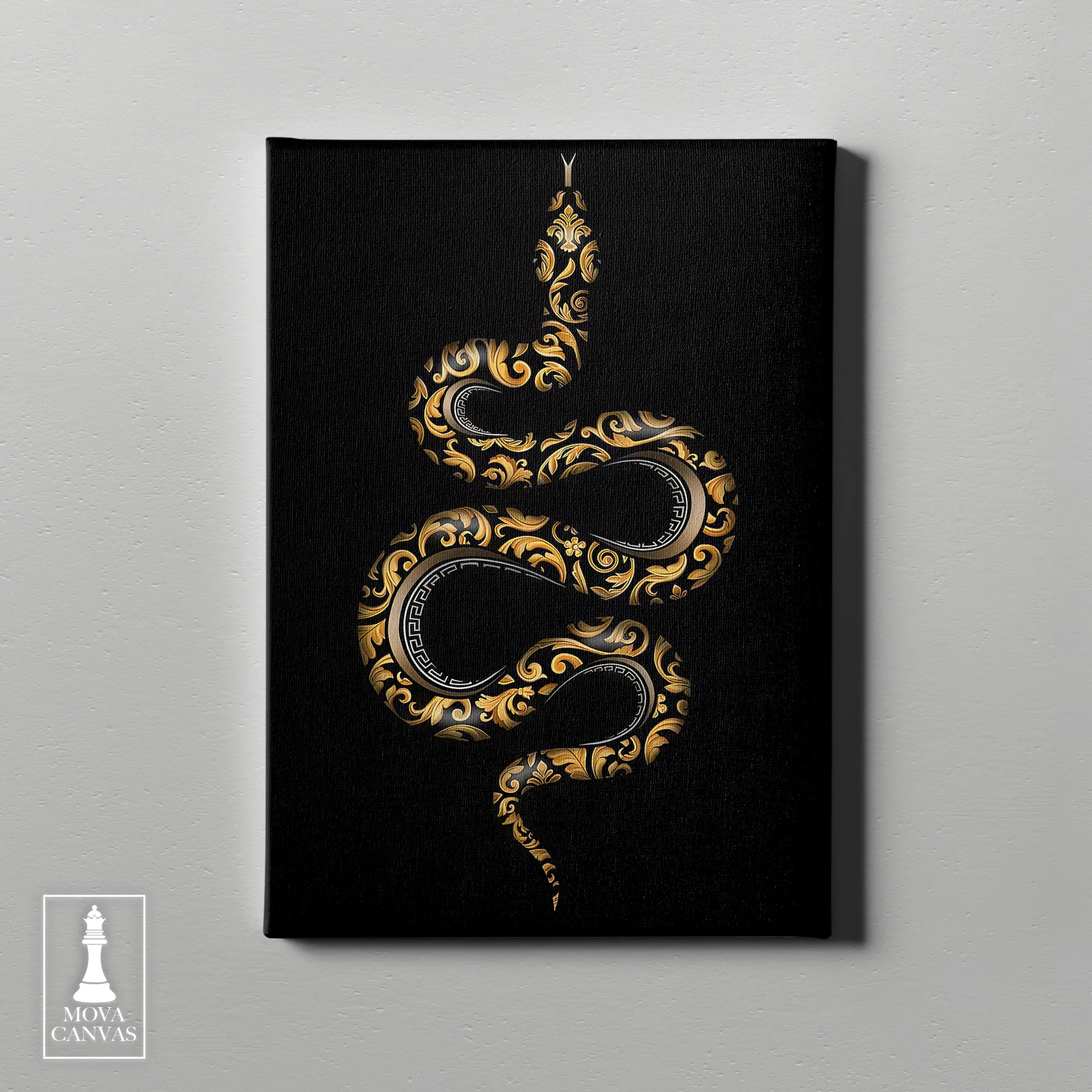Black Gold Snake 208 artwork preview 4