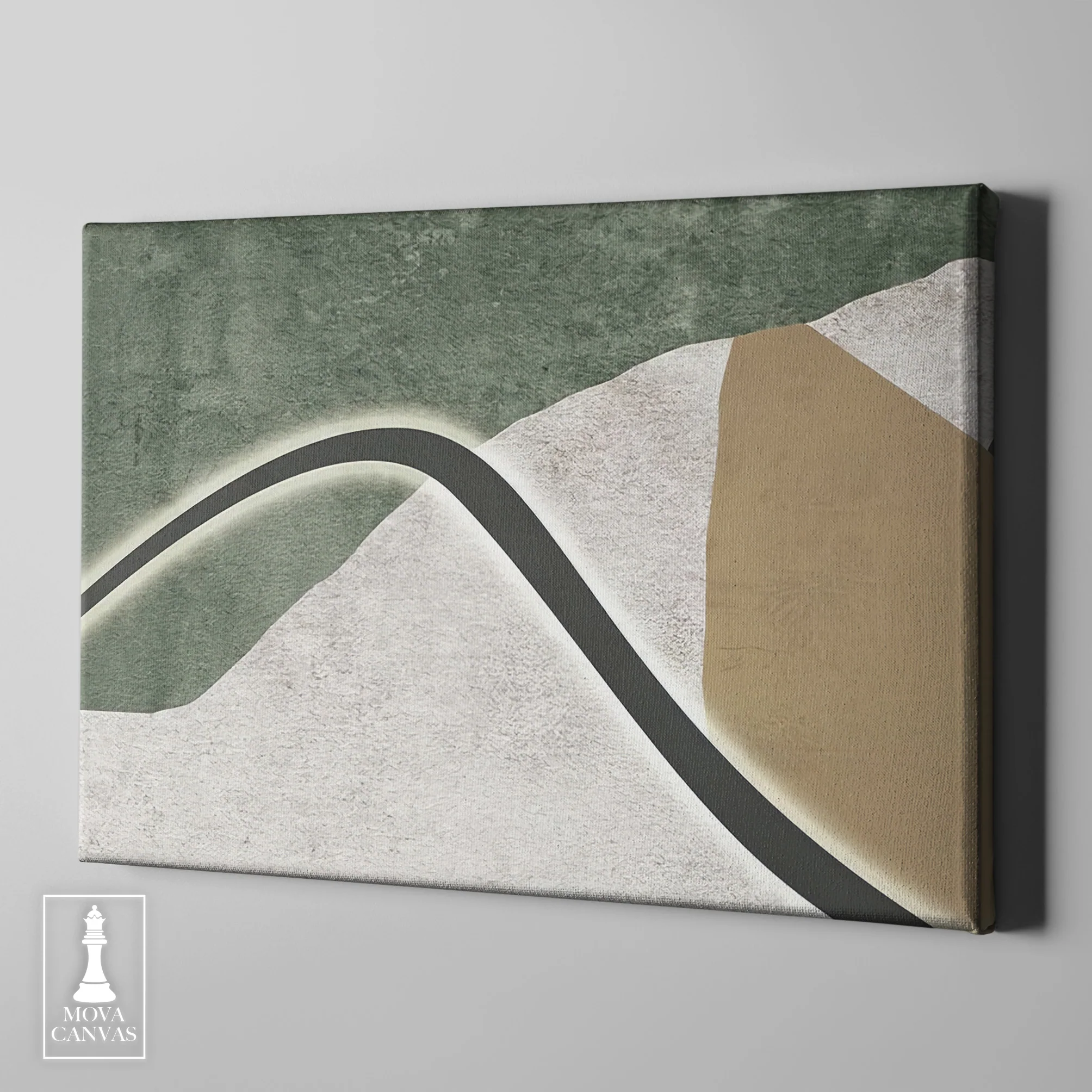 Green White Background artwork preview 3