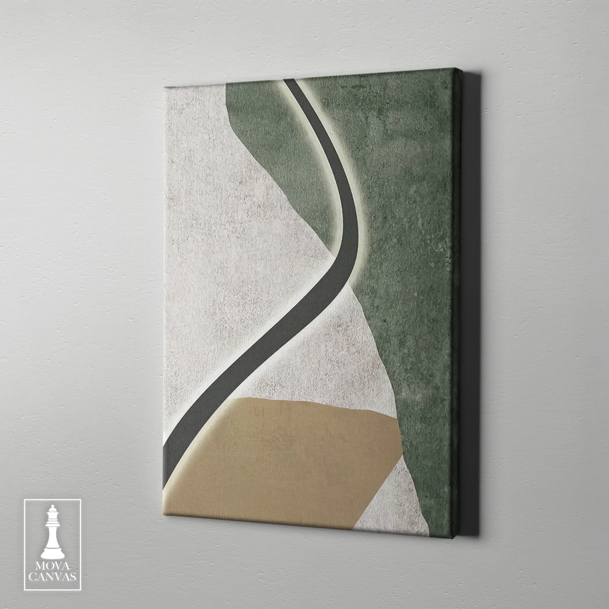 Green White Background artwork preview 4